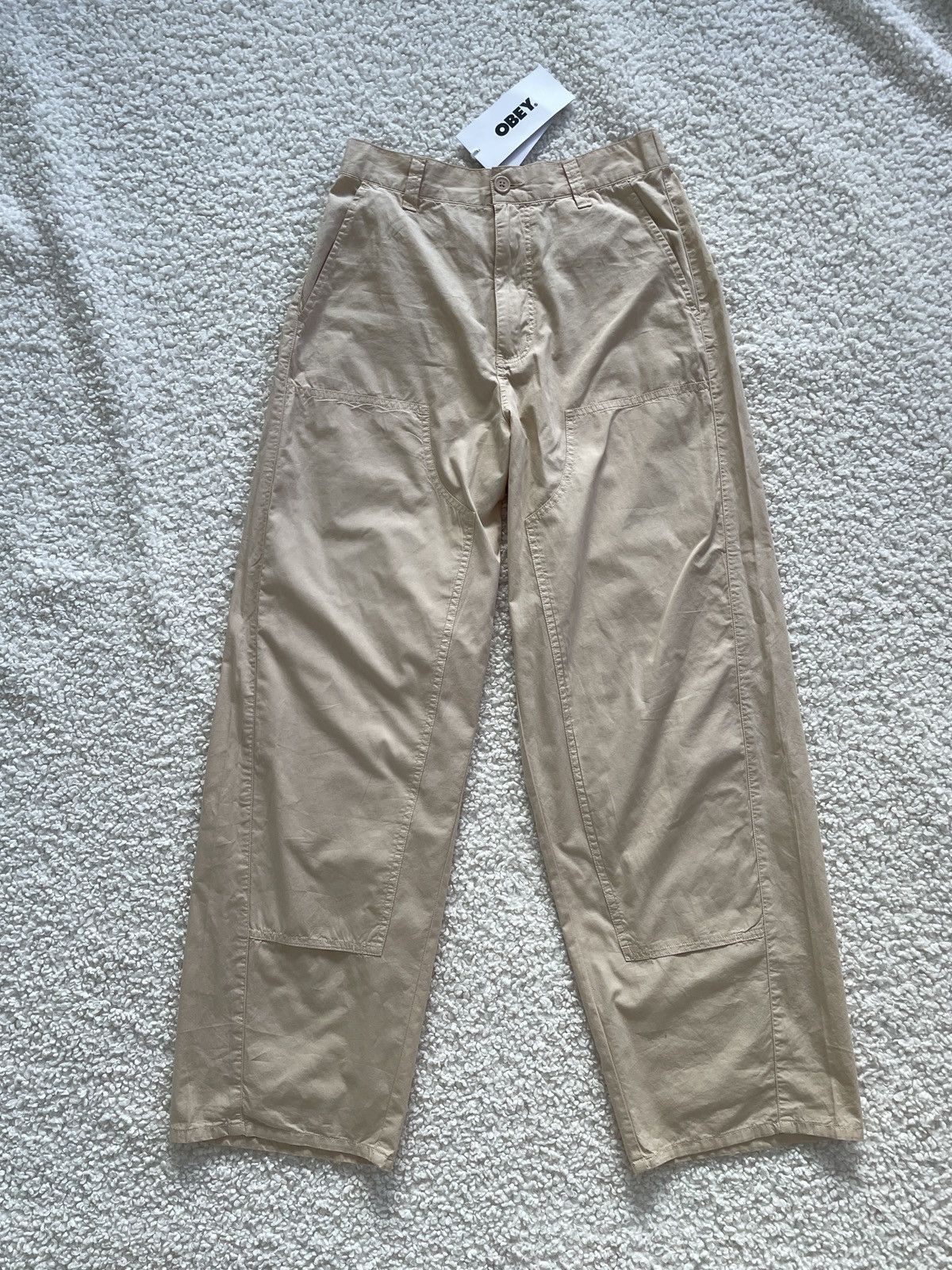 Obey Obey Dalla Pigment Dyed Pants - Silver Grey Size 26" / US 2 / IT 38 - 8 Thumbnail