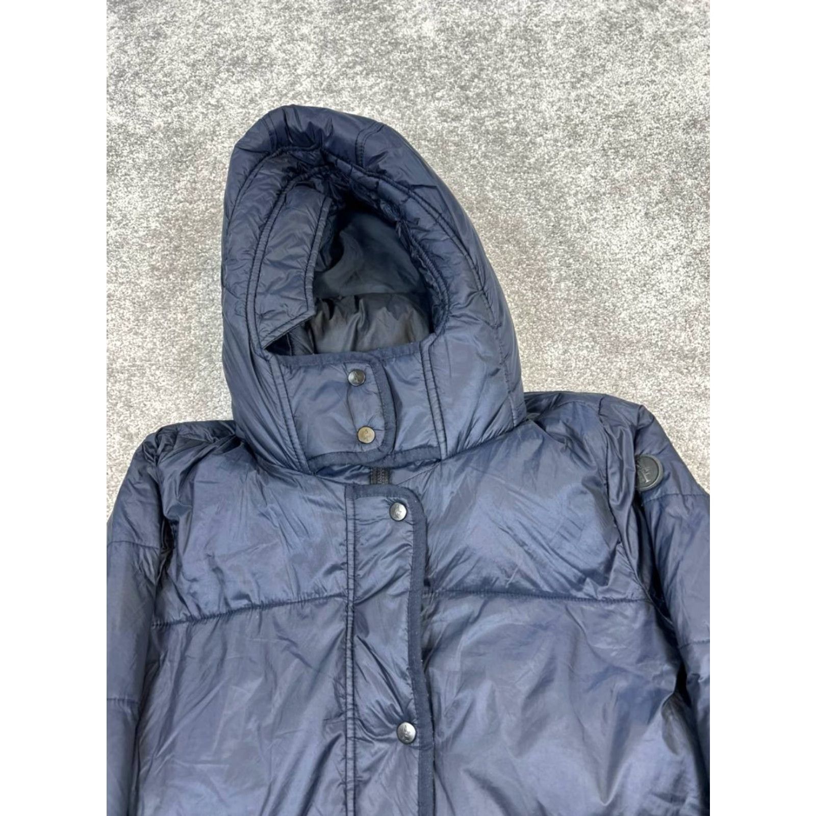 Abercrombie & Fitch Abercrombie & Fitch Jacket Womens Small Blue Insulated Full Zip Size S / US 4 / IT 40 - 2 Thumbnail
