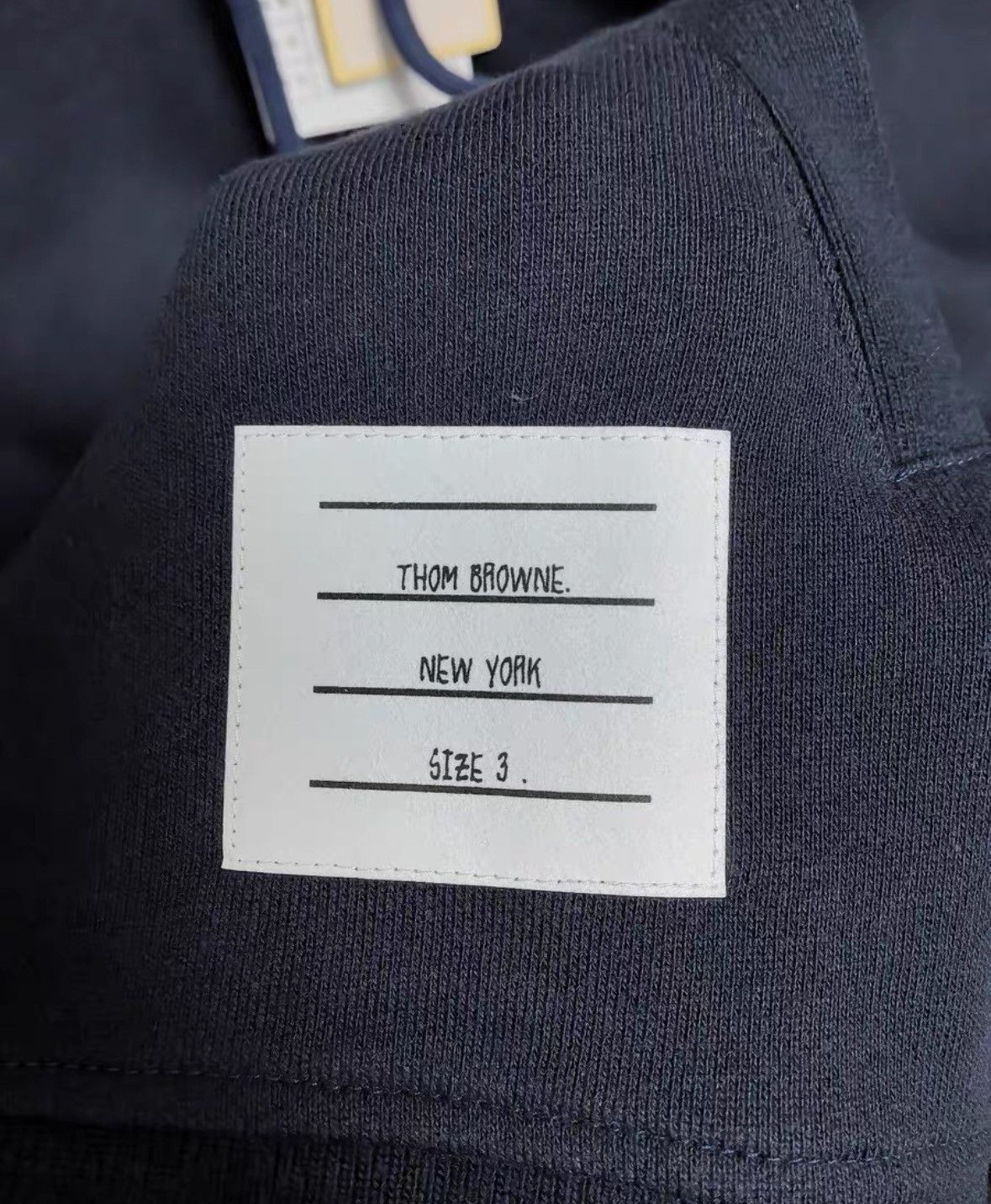 Thom Browne Thom browne Navy blue striped zipper jacket 2503-Nextarrow Size US L / EU 52-54 / 3 - 3 Thumbnail