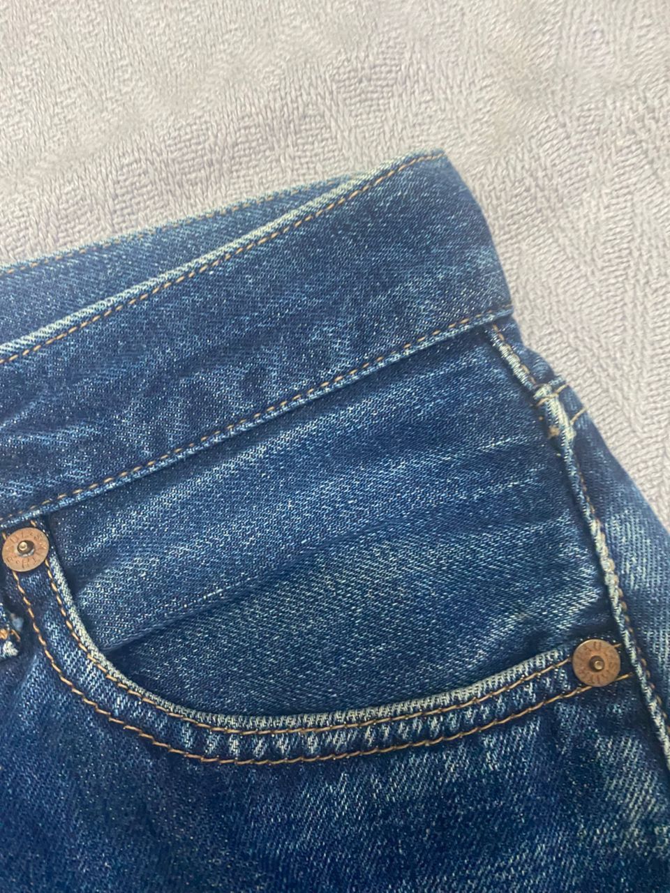 If Six Was Nine Vintage Paul Smith Red Ear Selvegde Distressed Denim Size US 28 / EU 44 - 10 Thumbnail