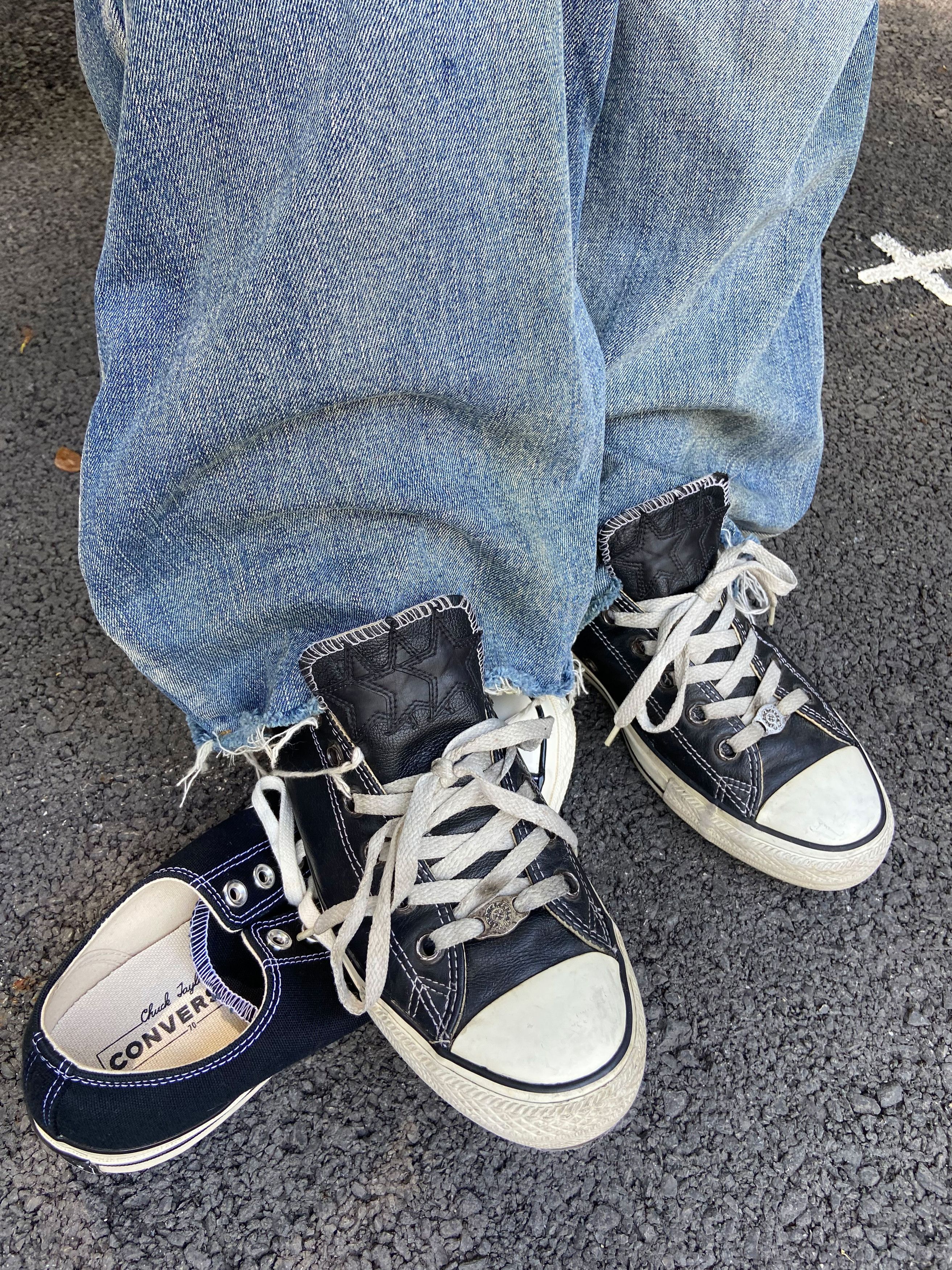 CHROME HEARTS CROSS PATCH .925 SILVER CONVERSE