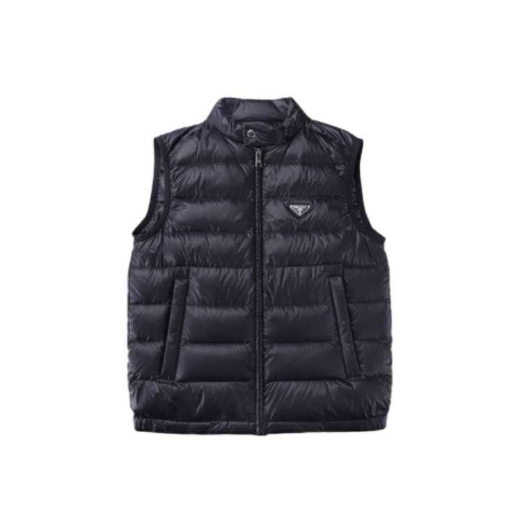 Prada Prada Logo Puffer Vest Size M Size US M / EU 48-50 / 2 - 1 Thumbnail