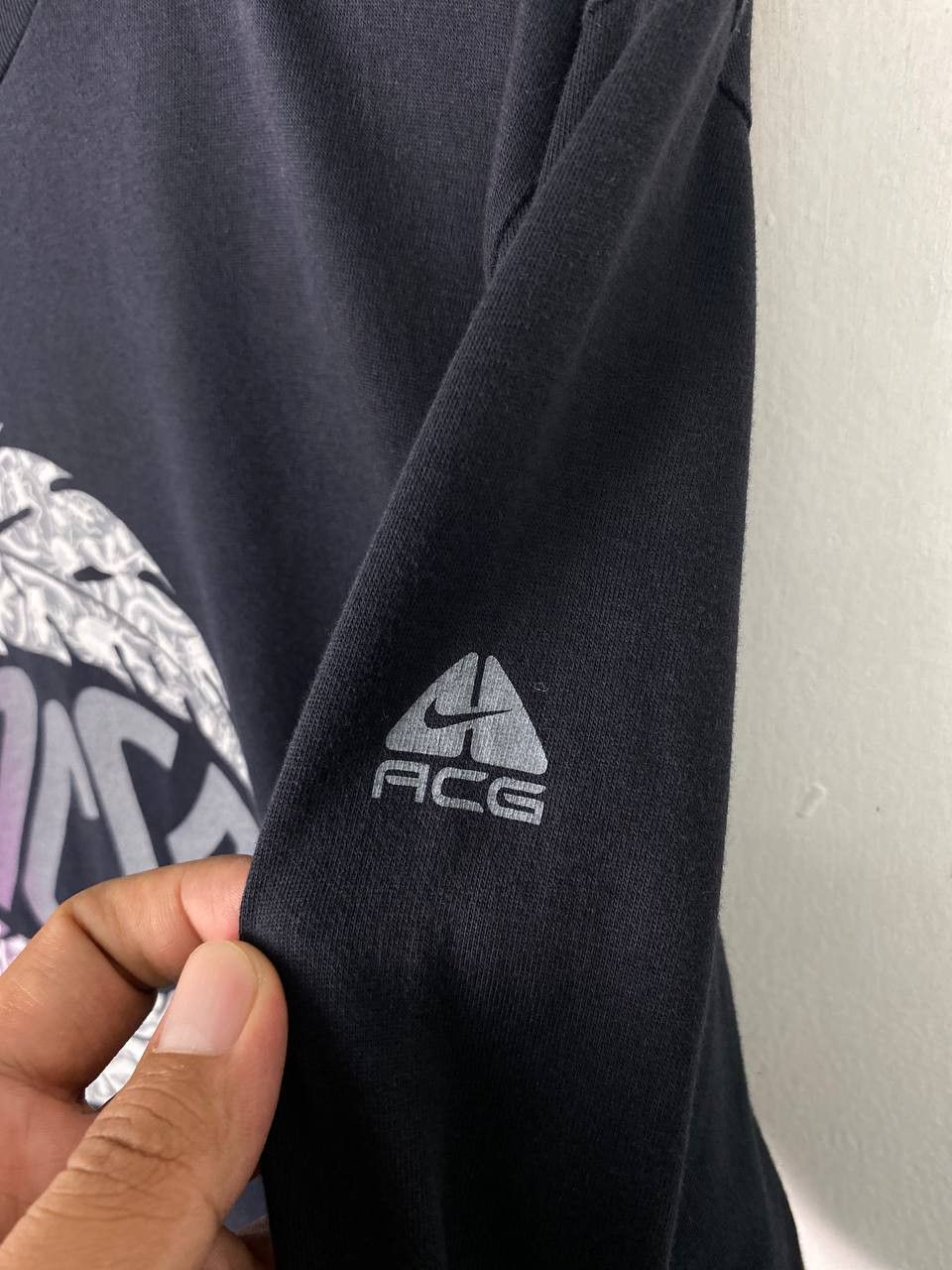 Nike ACG nike acg longsleeves tee big logo back nice design Size US M / EU 48-50 / 2 - 4 Thumbnail