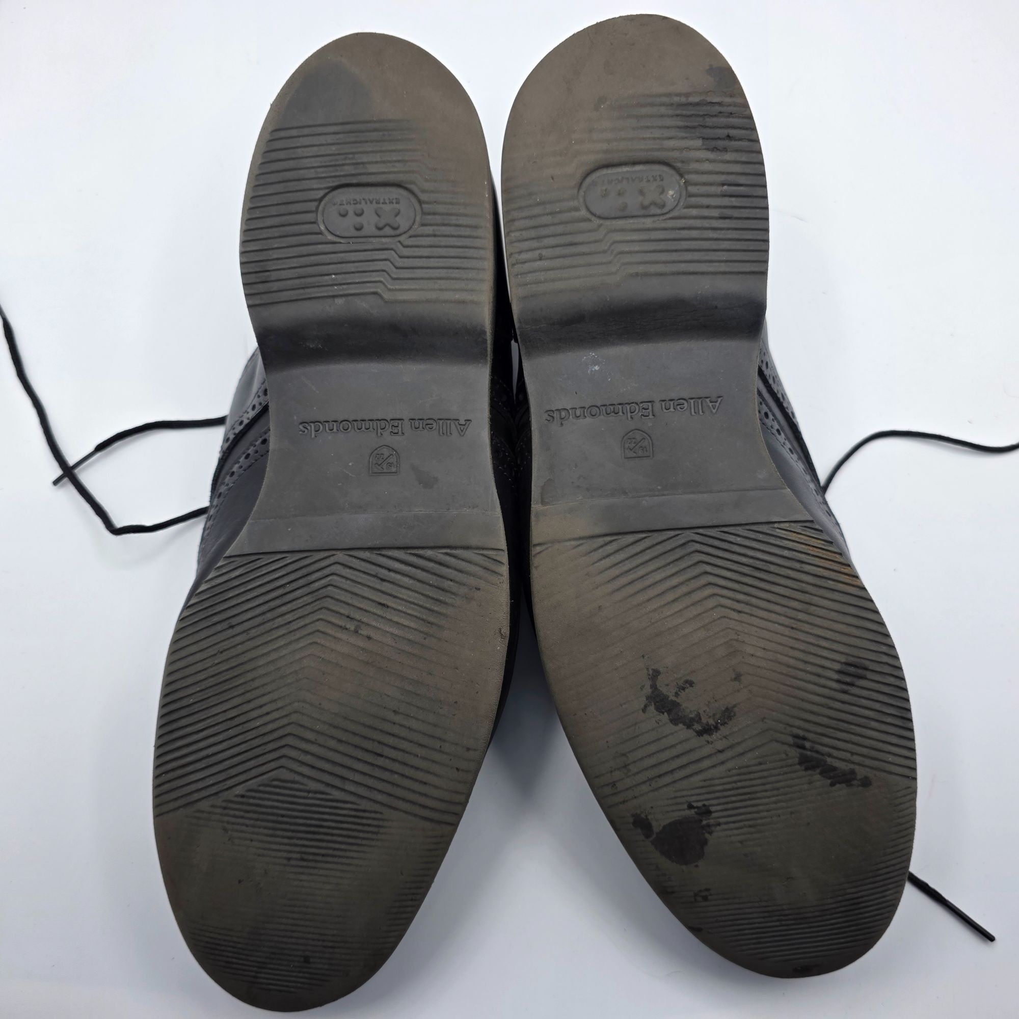 Allen Edmonds Allen Edmonds Road Warrior Mens Size 9.5 Black Wing Tip Brog Size US 9.5 / EU 42-43 - 8 Thumbnail