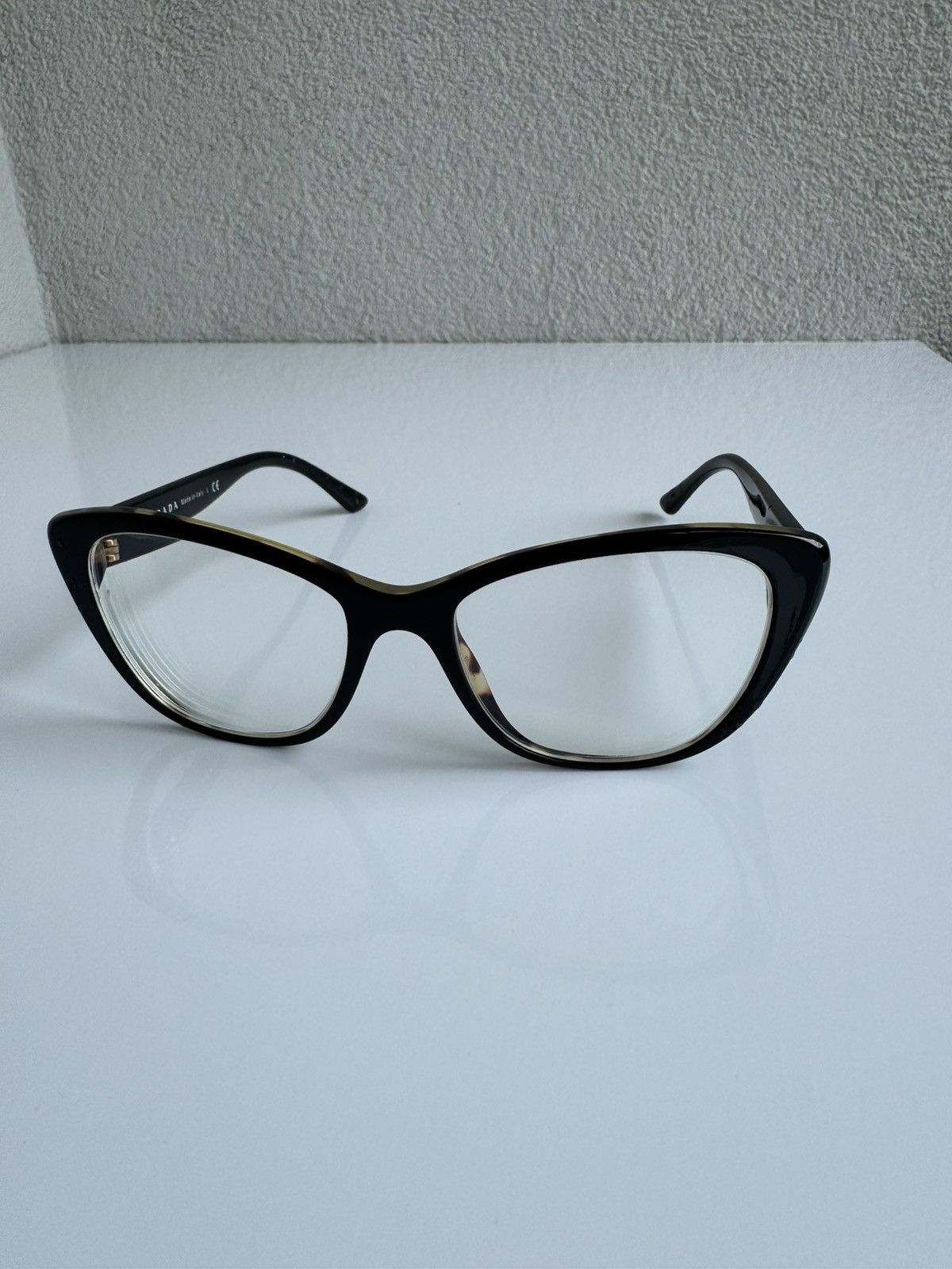 Prada Prada Milano Eyeglasses VPR 04W Frame Italy Size ONE SIZE - 3 Thumbnail