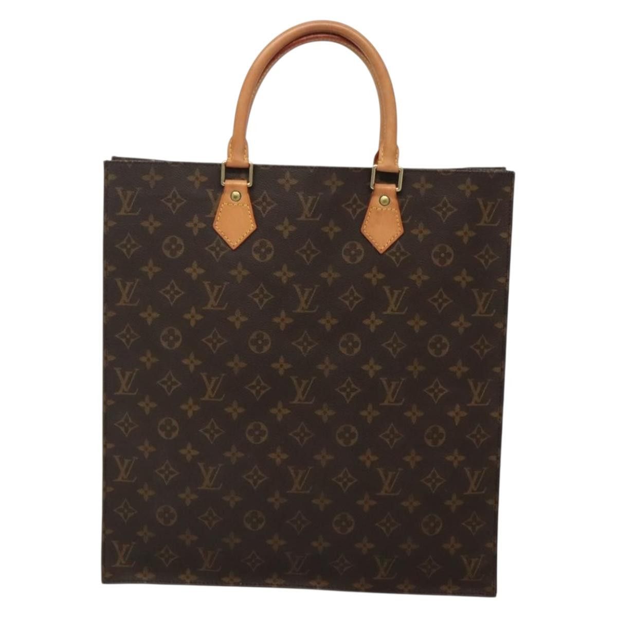 Louis Vuitton LOUIS VUITTON Monogram Sac Plat Hand Bag M51140 Size ONE SIZE - 13 Thumbnail