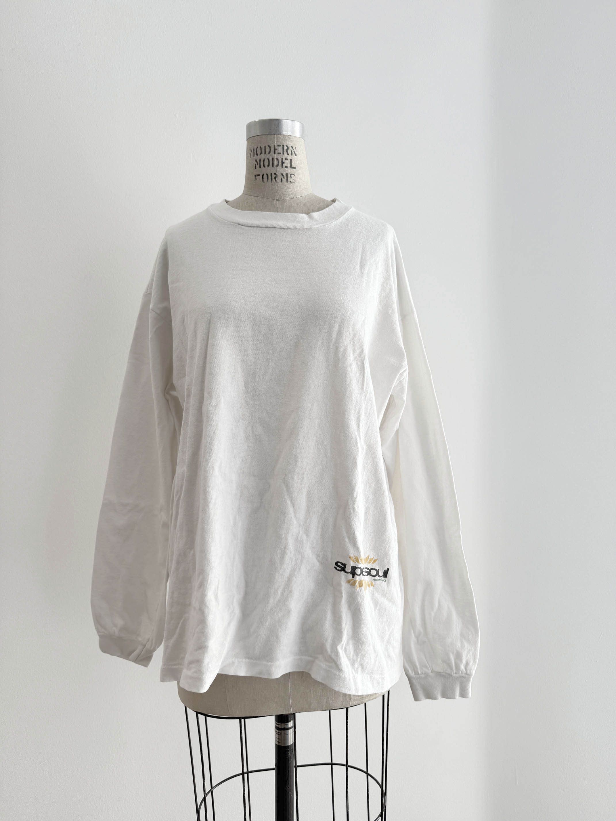 Vintage 90s Vintage Shelter long sleeves T-shirt Size US L / EU 52-54 / 3 - 2 Thumbnail