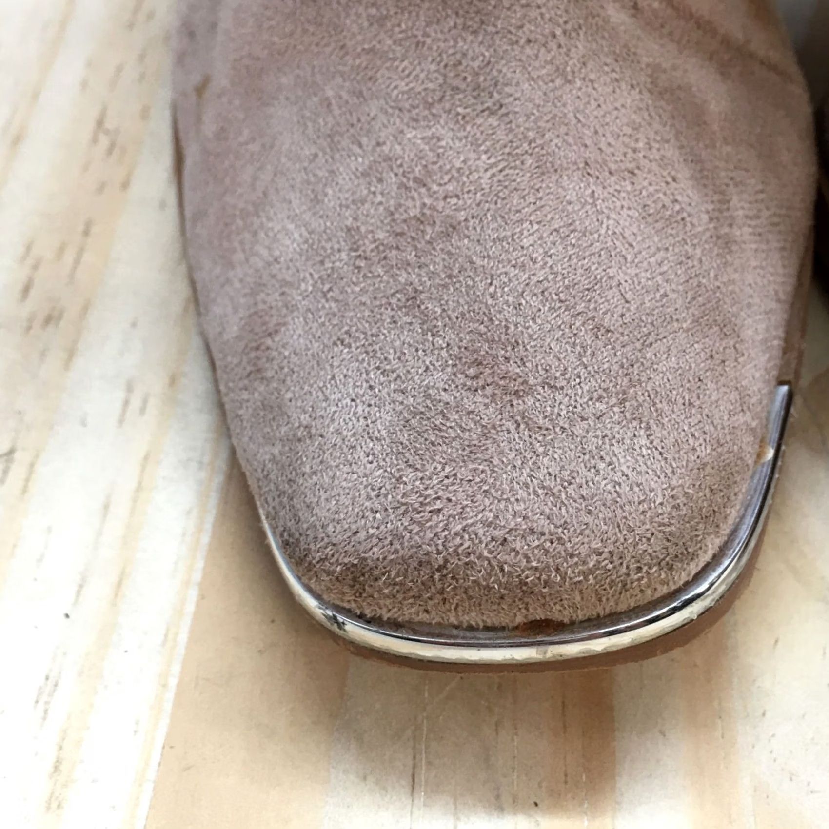 Vintage YOKI Boots Womens 7 Quincy Knotrope Side Zip Heels Ankle Suede Brown Fabric Boots Size US 7 / IT 37 - 7 Thumbnail
