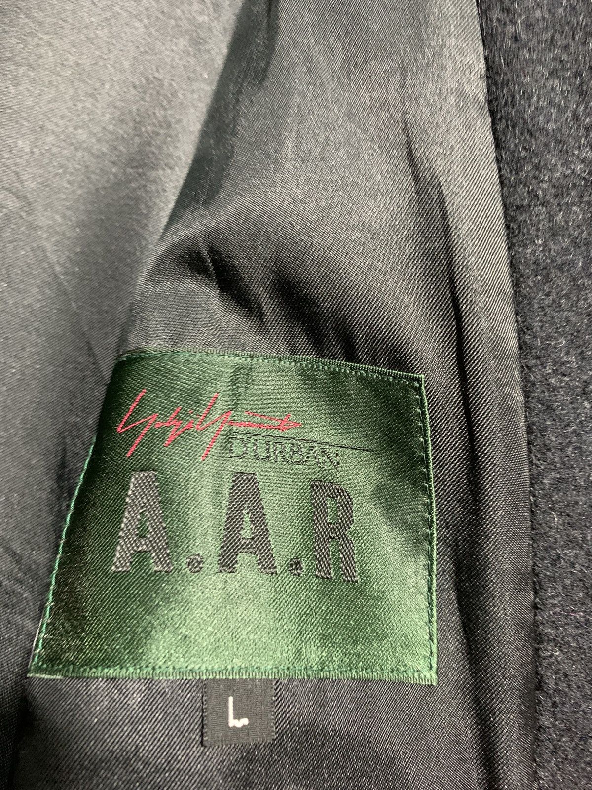 Yohji Yamamoto 🔥YOHJI YAMAMOTO A.A.R WOOL OVERCOATS JACKETS Size US L / EU 52-54 / 3 - 10 Thumbnail