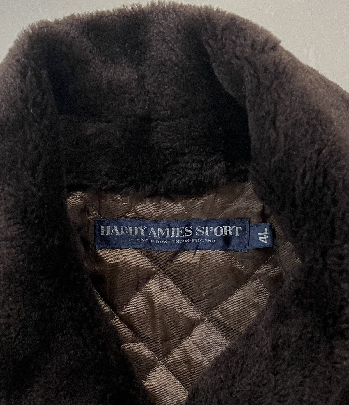 Hardy Amies Vtg Hardy Amies Dog Embroidered Wool Oversized Coat Jacket Size US XXL / EU 58 / 5 - 11 Thumbnail