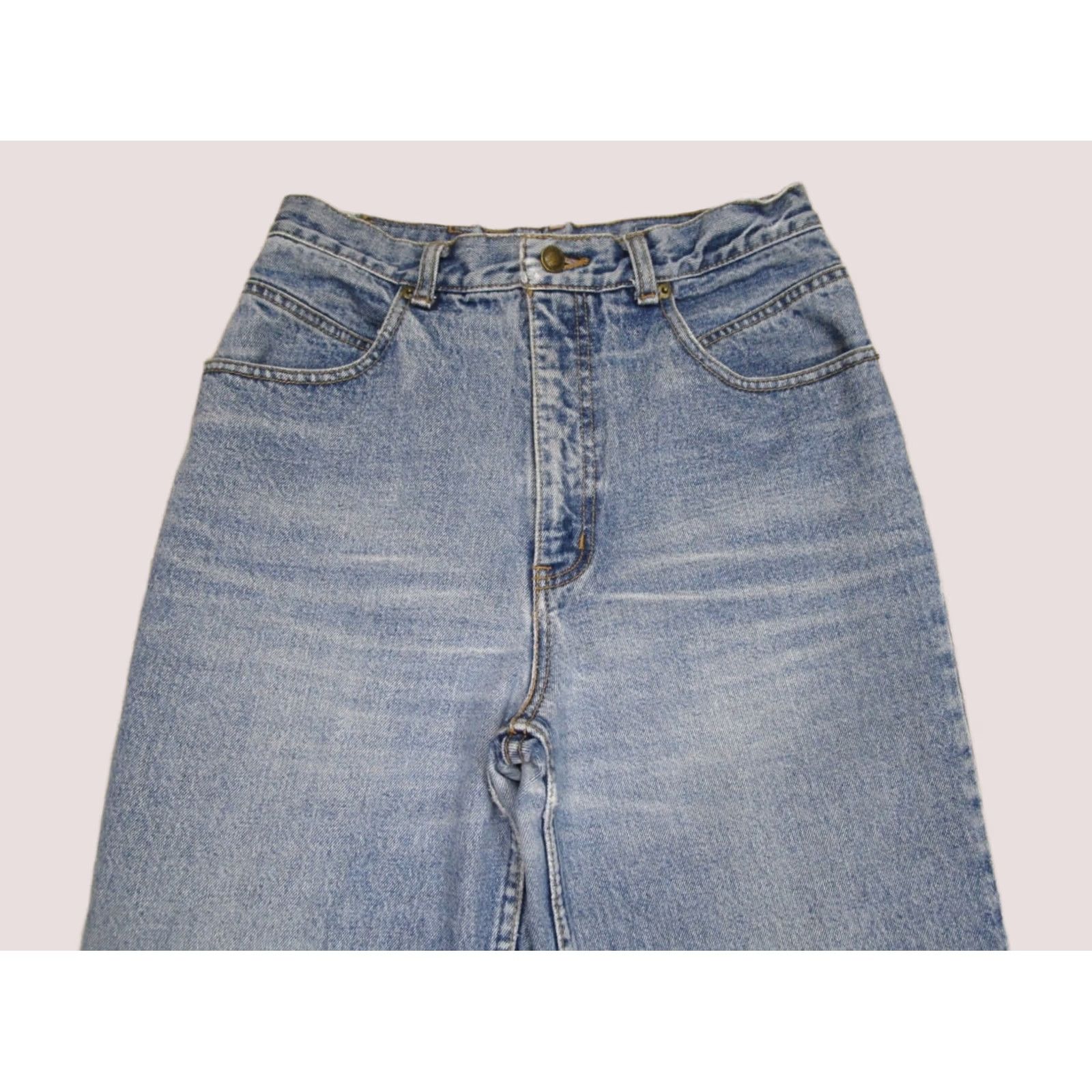 Vintage VINTAGE Lawman Jeans Women 28x30 Blue High Rise Western Mom Pants 90s Cowboy Retro Light Wash Jeans Womens Size 28" / US 6 / IT 42 - 1 Thumbnail
