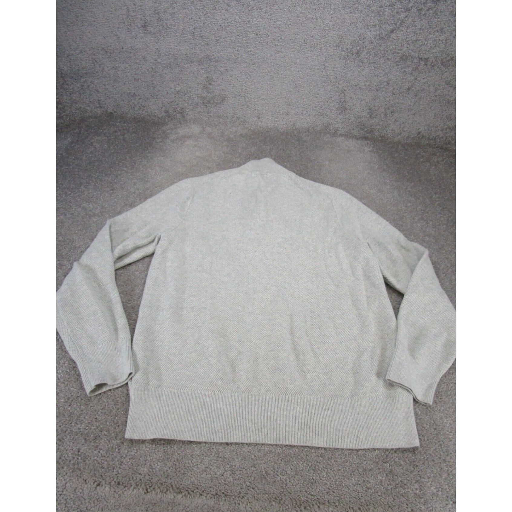 Brooks Brothers Brooks Brothers Mens Large Gray Mock Neck Sweater Size US L / EU 52-54 / 3 - 4 Thumbnail