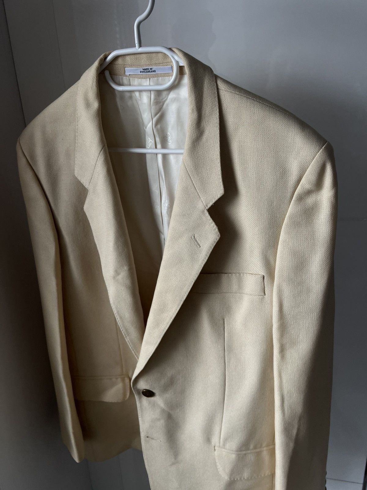Givenchy Vintage Archival Givenchy Wool/Mohair Luxury Blazer Size 46R - 3 Thumbnail