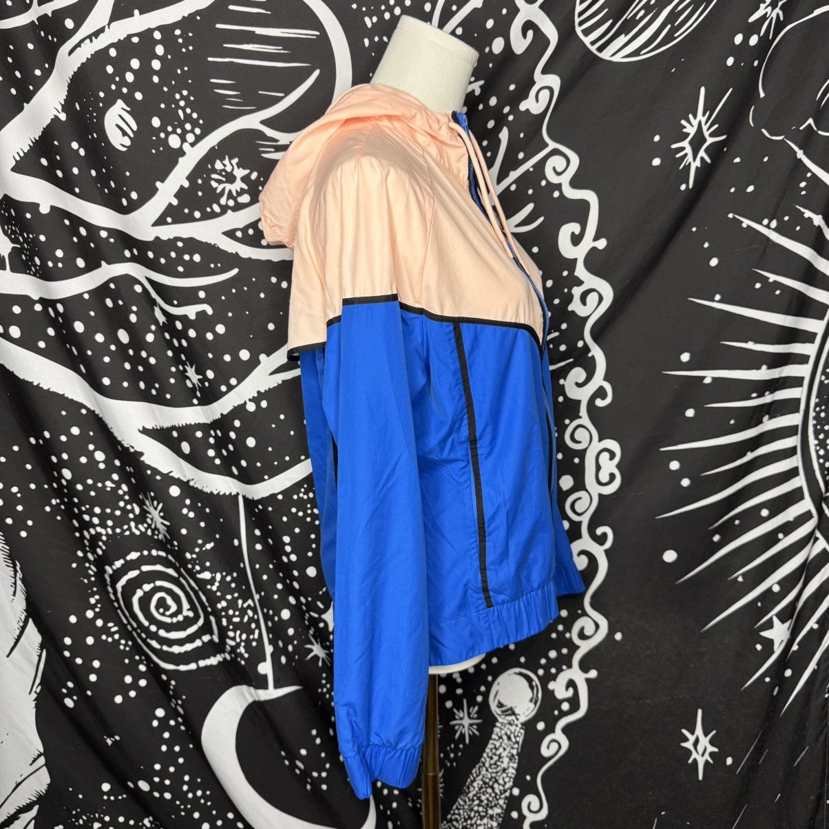 Nike Nike Blue and Light Pink Colorblock Windbreaker Jacket Size M / US 6-8 / IT 42-44 - 2 Thumbnail