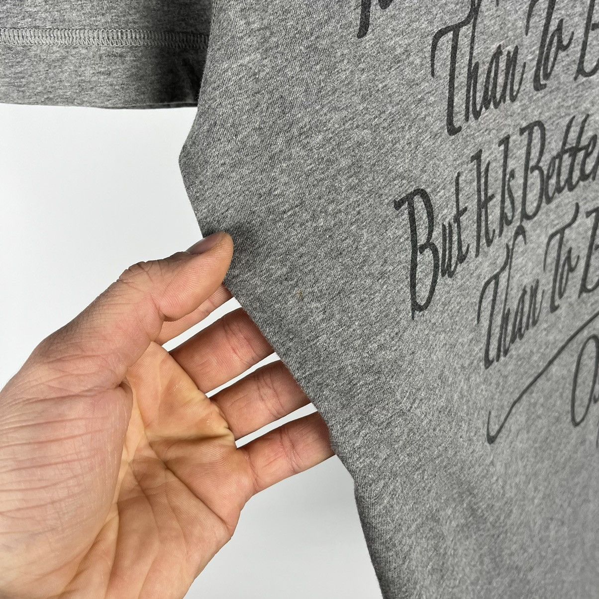 Dolce & Gabbana Designer Dolce Gabbana Oscar Wilde slogan big logo T Shirt Size US M / EU 48-50 / 2 - 6 Thumbnail