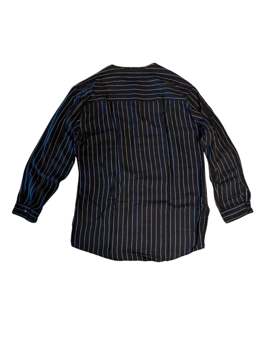 Robert Geller Robert Geller Button Ups Striped Inside Out Shirt Size US M / EU 48-50 / 2 - 3 Thumbnail