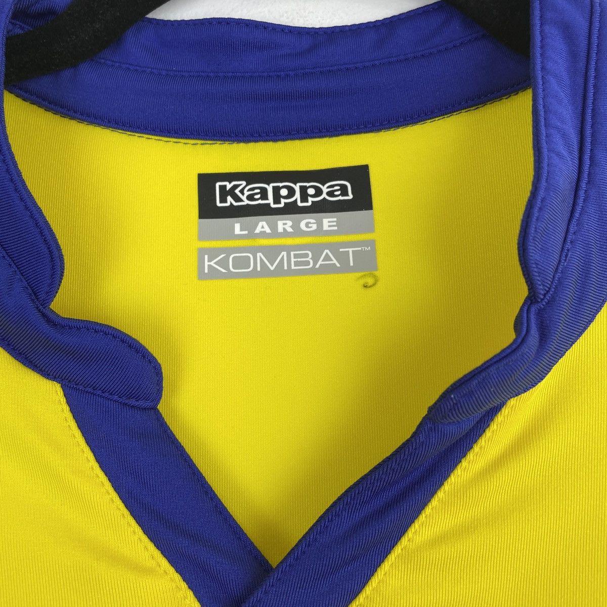 Kappa Leeds United Away Kappa Jersey Shirt 2015/2016 Size US L / EU 52-54 / 3 - 3 Thumbnail