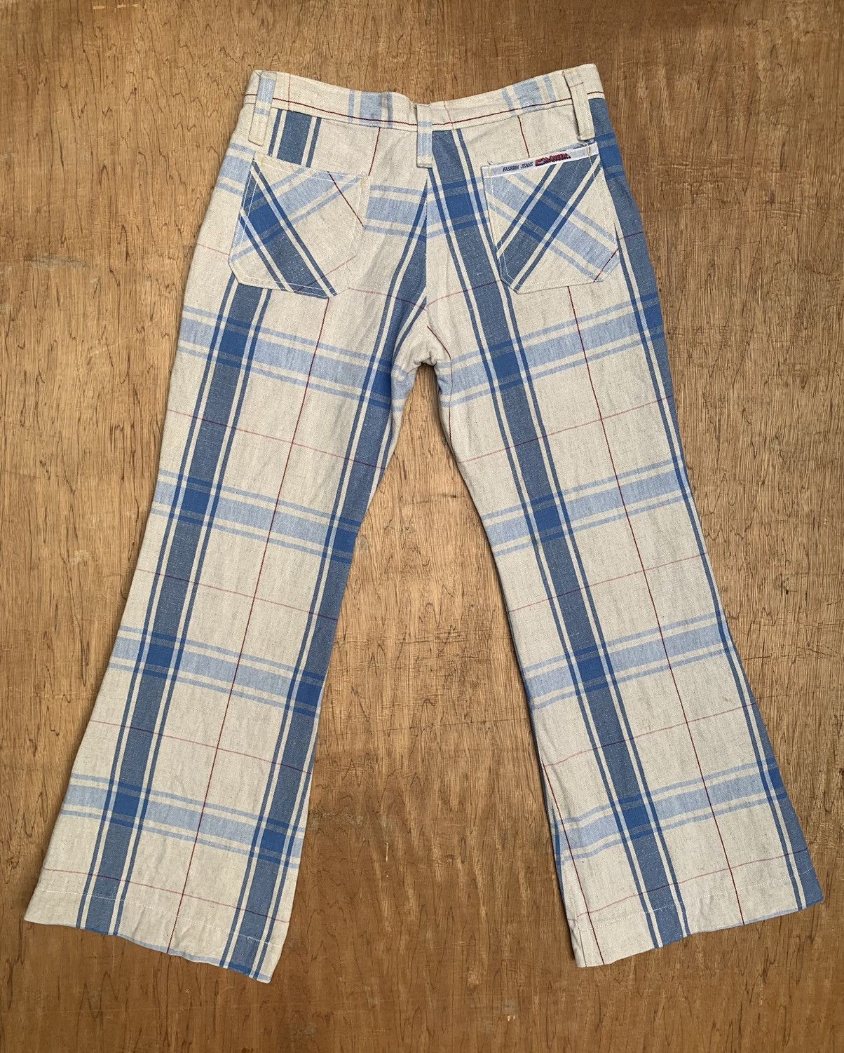 Alexander McQueen Rare.. Vintage Alexender Mcqueen Flare Plaid Pants Size US 28 / EU 44 - 13 Thumbnail