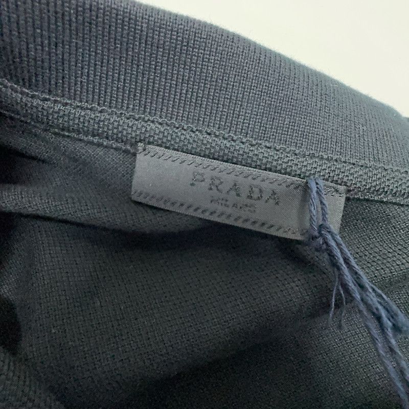 Prada Logo Casual Short Sleeve Polo Shirt-2506