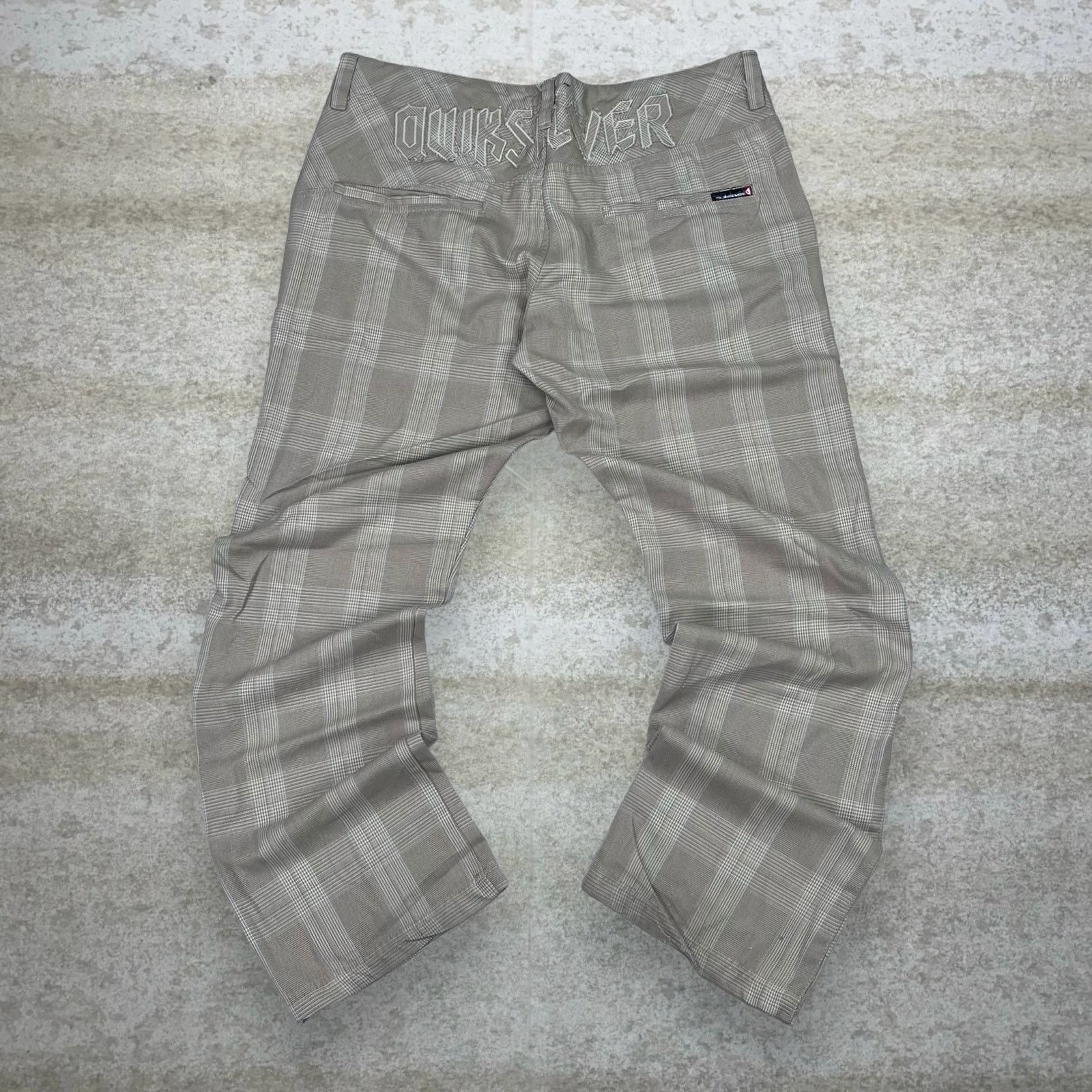 Quiksilver Vintage Y2K Quiksilver Pants 36x32 Regular Straight Leg Tan Size US 36 / EU 52 - 1 Thumbnail