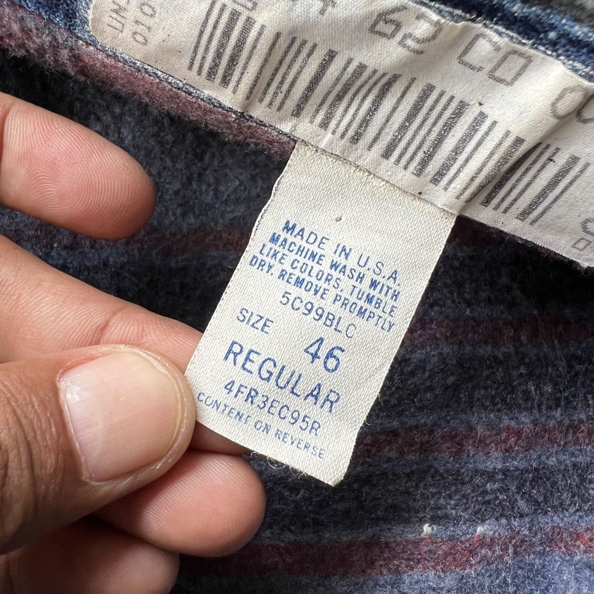 Vintage 🔥 Vintage Big Ben Blanket Denim Chore Jacket Size US L / EU 52-54 / 3 - 11 Thumbnail