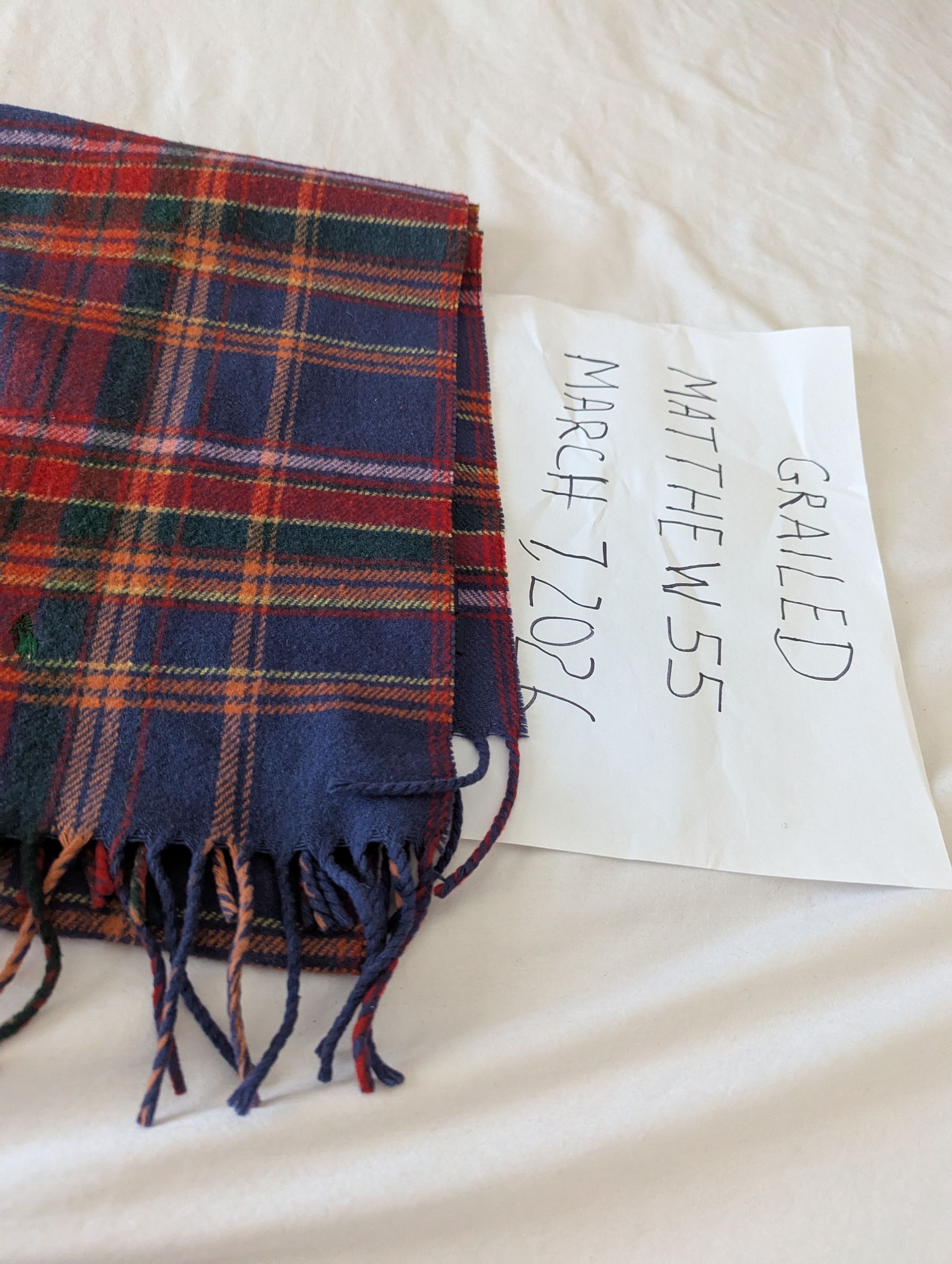 Polo Ralph Lauren Cashmere ,Wool Scarves Size ONE SIZE - 1 Thumbnail