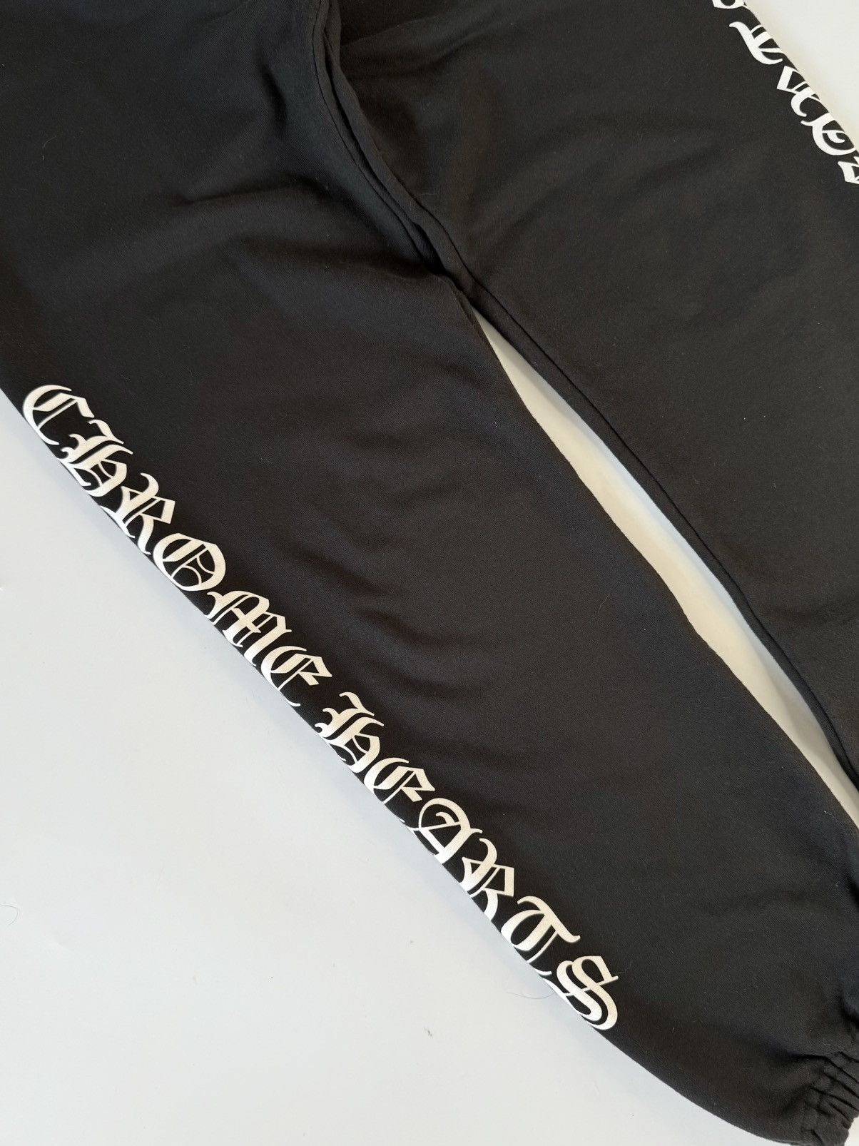 Chrome Hearts Chrome Hearts Black Logo-Print Track Pants Size US 26 / EU 42 - 4 Thumbnail