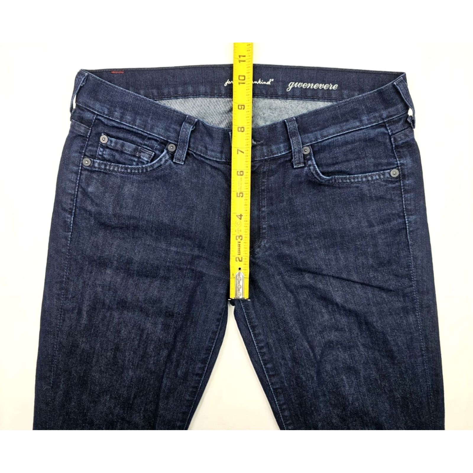 7 For All Mankind 7 For All Mankind Gwenevere Jeans Women 26 Slim Ankle Skinny Blue Stretch Denim EUC Zip Cuffs 5-Pocket Size 26 Womens Urban Vintage N/A Size 26" / US 2 / IT 38 - 5 Thumbnail