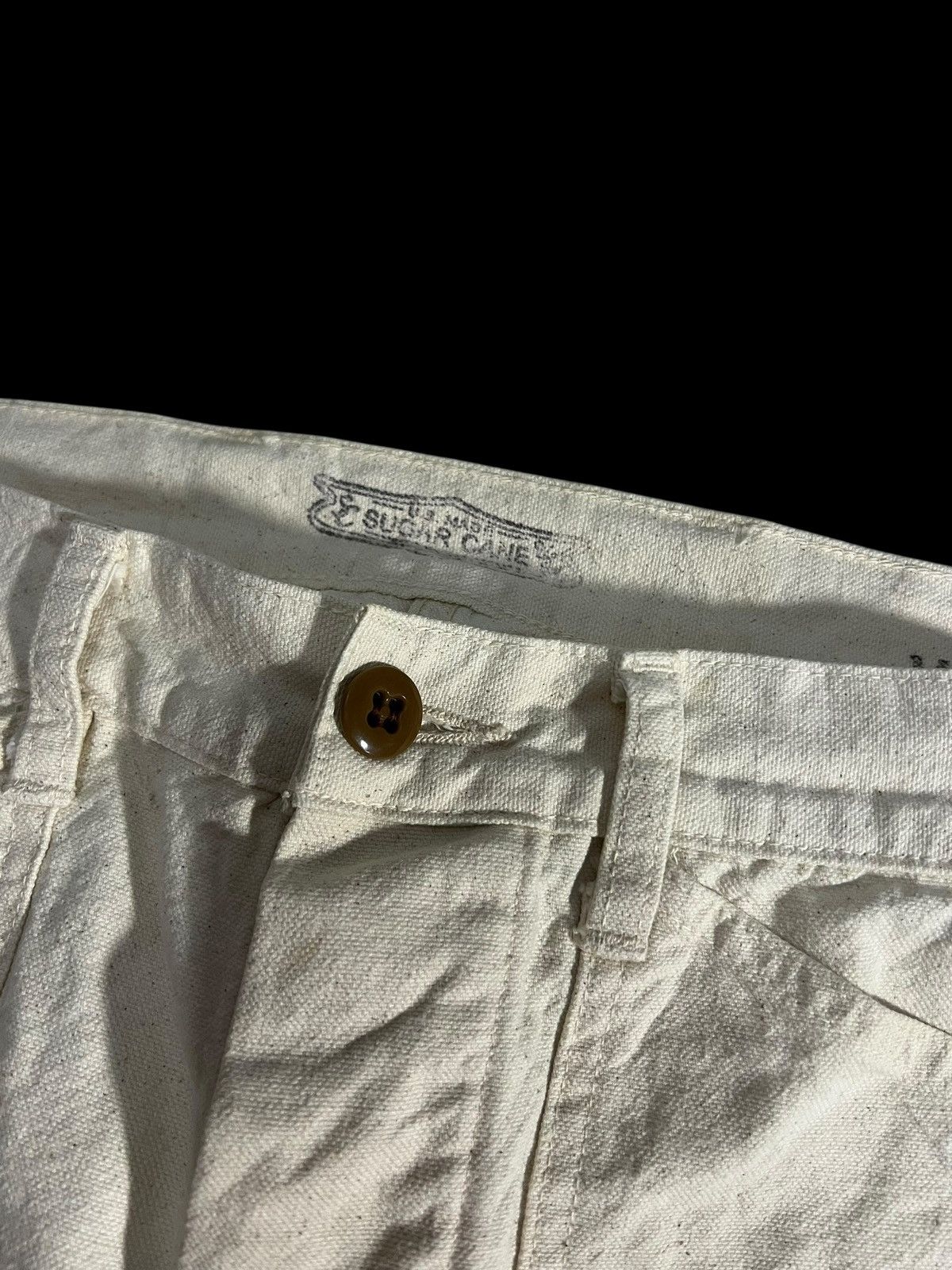 Sugar Cane Vintage Sugar Canes Backle Back Cream Pants Size US 30 / EU 46 - 9 Thumbnail