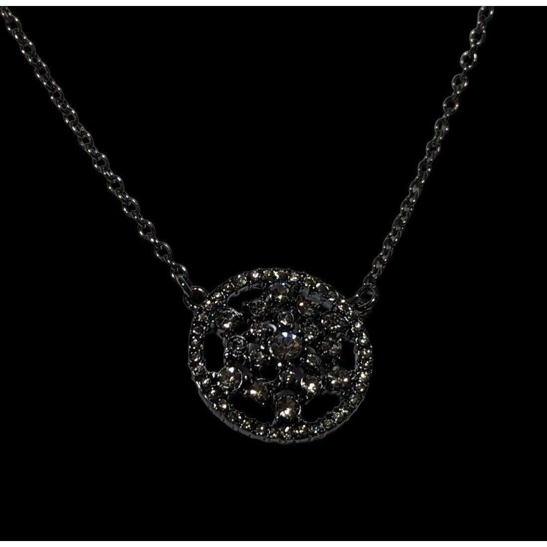Other Gothic Rhinestone Snowflake Pendant Necklace Size ONE SIZE - 5 Thumbnail