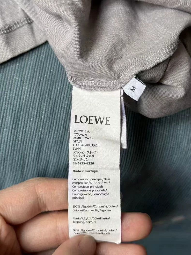 Loewe LOEWE Grey embroidered logo short sleeves Size M / US 6-8 / IT 42-44 - 3 Thumbnail