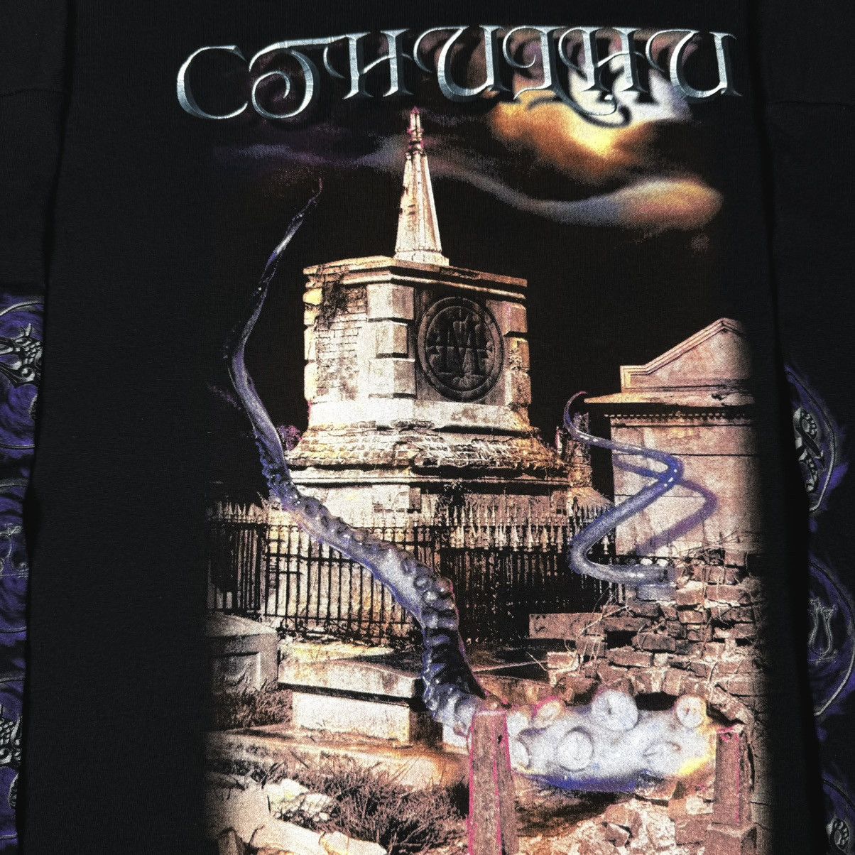 Band Tees Vintage 2000 Cradle Of Filth ‘Cthulhu Dawn’ Longsleeve Shirt Size US XL / EU 56 / 4 - 6 Thumbnail
