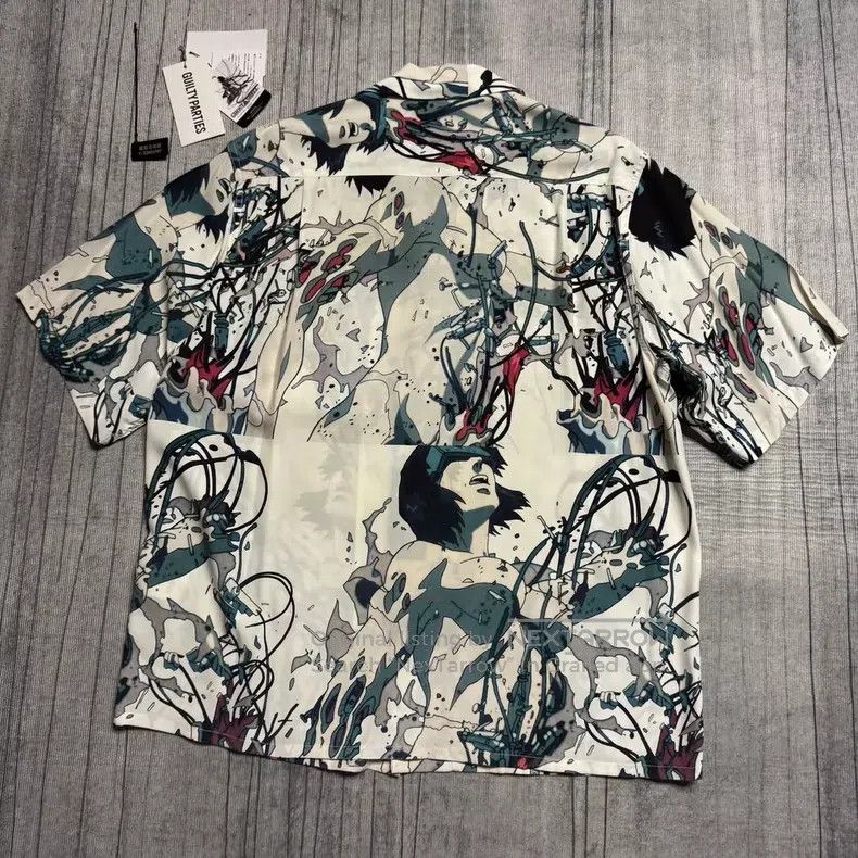 Wacko Maria Wacko Maria 23SS Heavenly Tokyo Ghost in the Shell Hawaiia Size US S / EU 44-46 / 1 - 2 Thumbnail