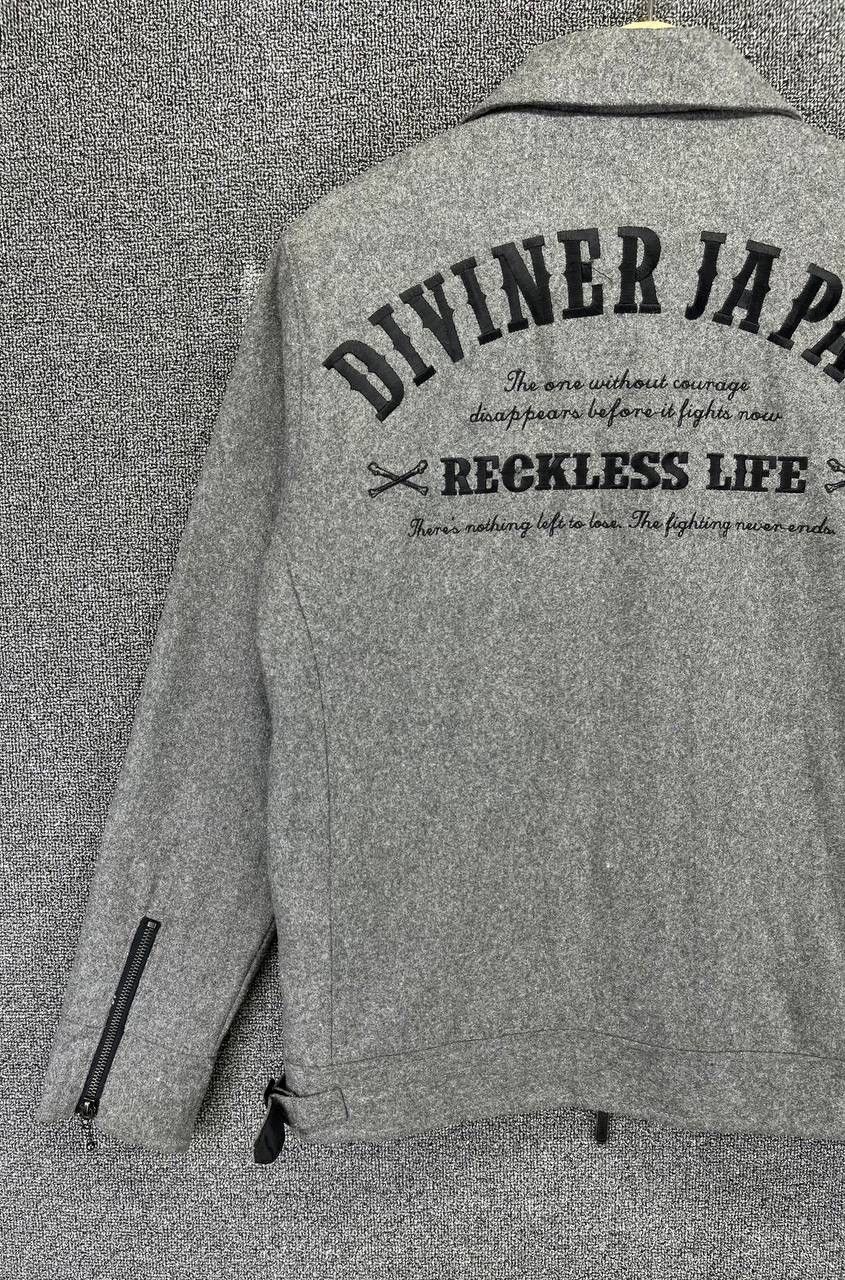 If Six Was Nine Vintage Diviner Japan Punk Jacket Size XL / US 12-14 / IT 48-50 - 3 Thumbnail