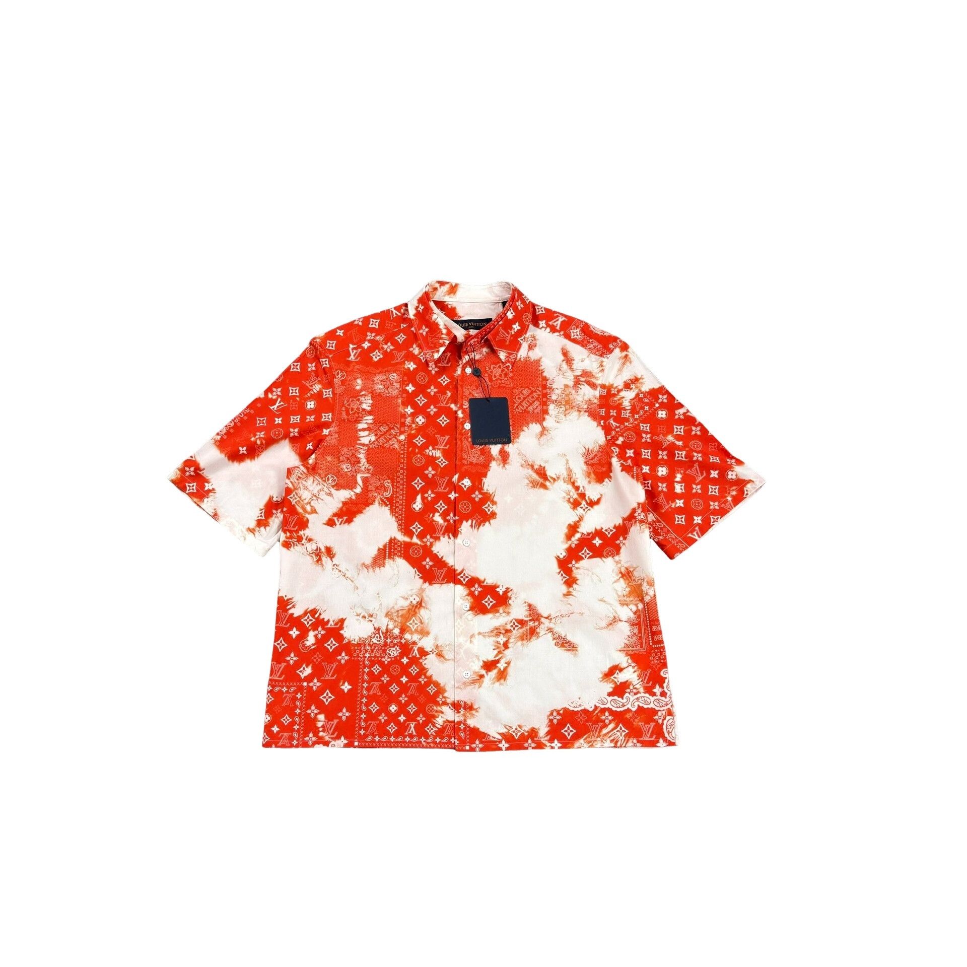 Louis Vuitton Louis Vuitton Bandana Monogram Short Sleeve Shirt XXL Size US XXL / EU 58 / 5 - 1 Thumbnail
