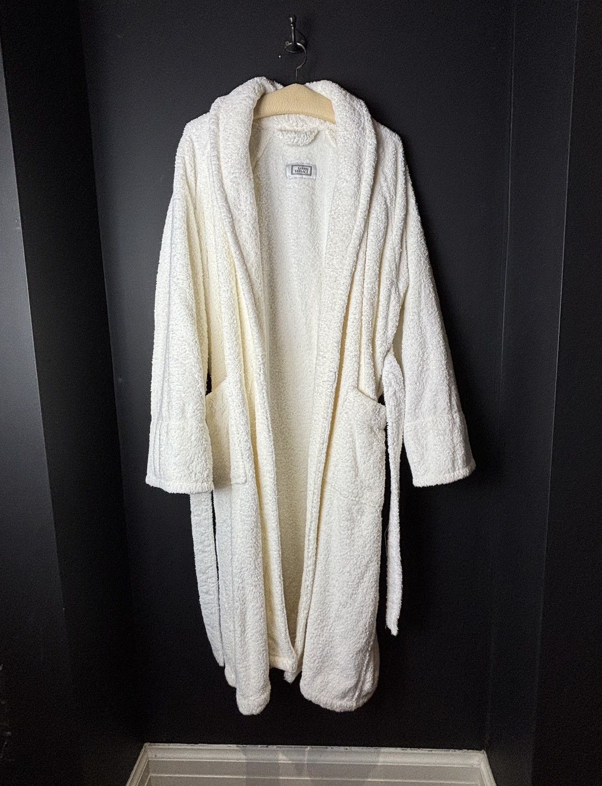 Vintage Vintage Bath Robe Gianni Versace Style Terry Cloth Y2K Belt Size US M / EU 48-50 / 2 - 3 Thumbnail