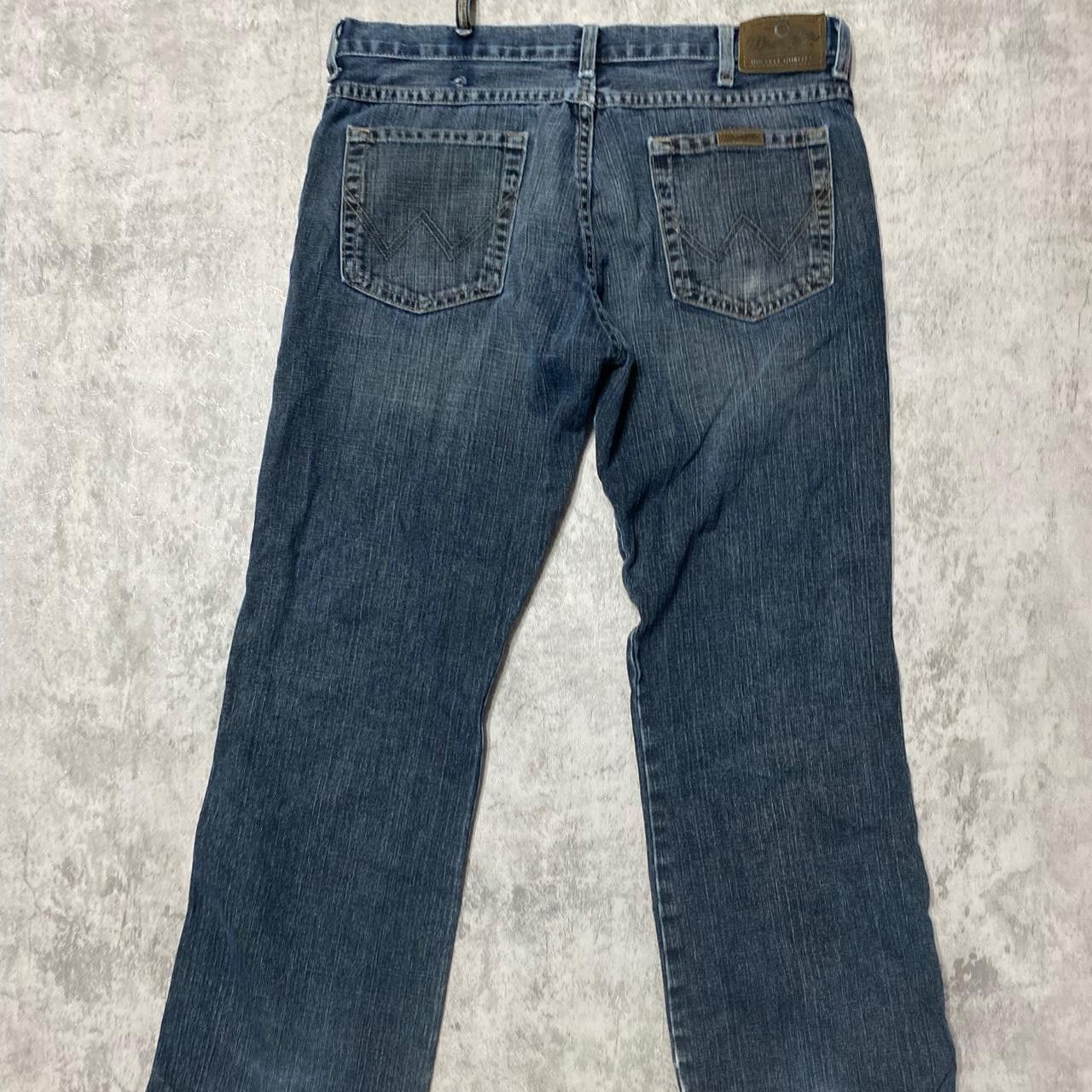 Wrangler Wrangler blue denim jeans jeans Size US 32 / EU 48 - 1 Thumbnail
