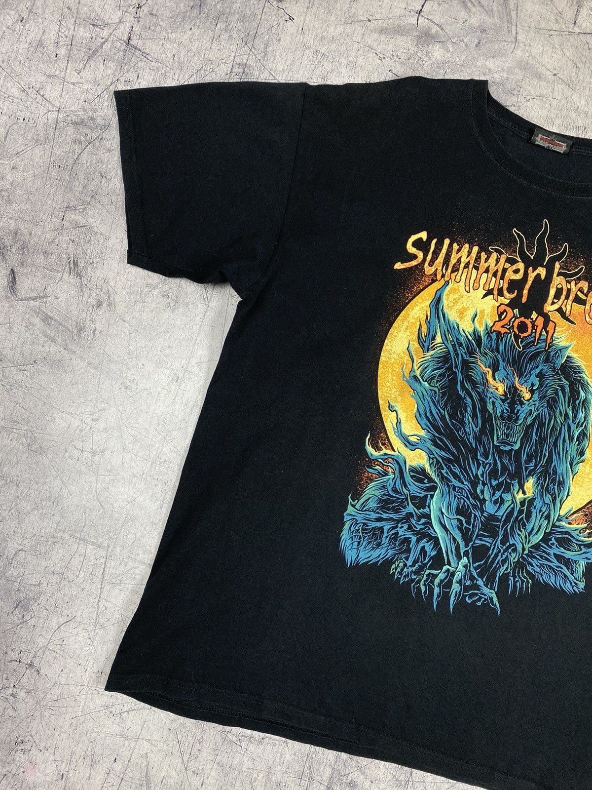 Vintage Vintage 00s Summer Breeze Dinkelsbuhl Craze Tee Size US XXL / EU 58 / 5 - 4 Thumbnail