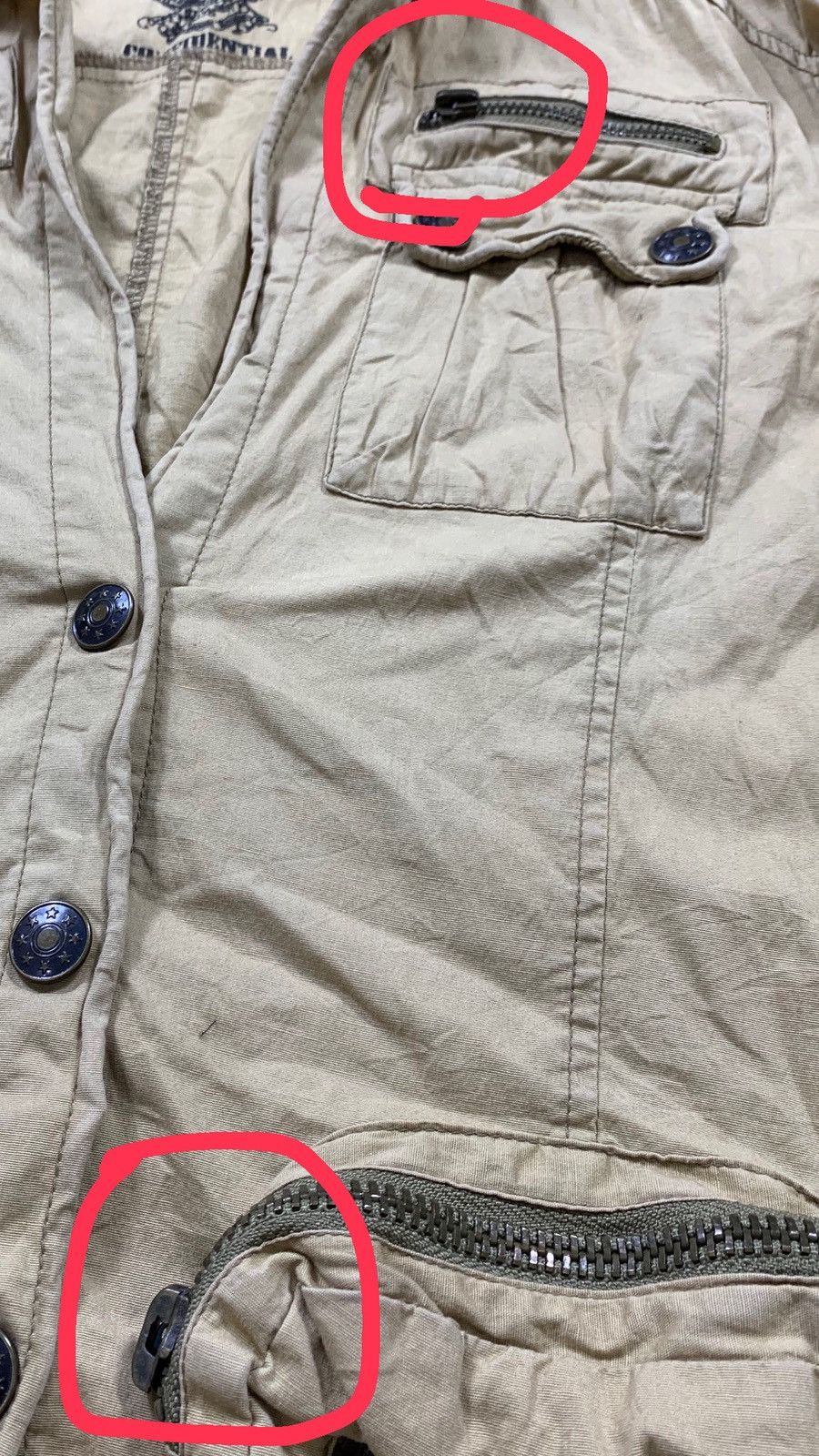 GOA G.O.A STYLE BONDAGE JACKET VERY NICE FADED Size US S / EU 44-46 / 1 - 8 Thumbnail
