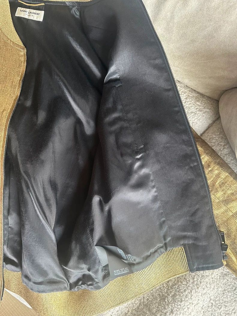 Saint Laurent Paris Saint Laurent Paris Golden runway jacket-2506 Size US S / EU 44-46 / 1 - 3 Thumbnail