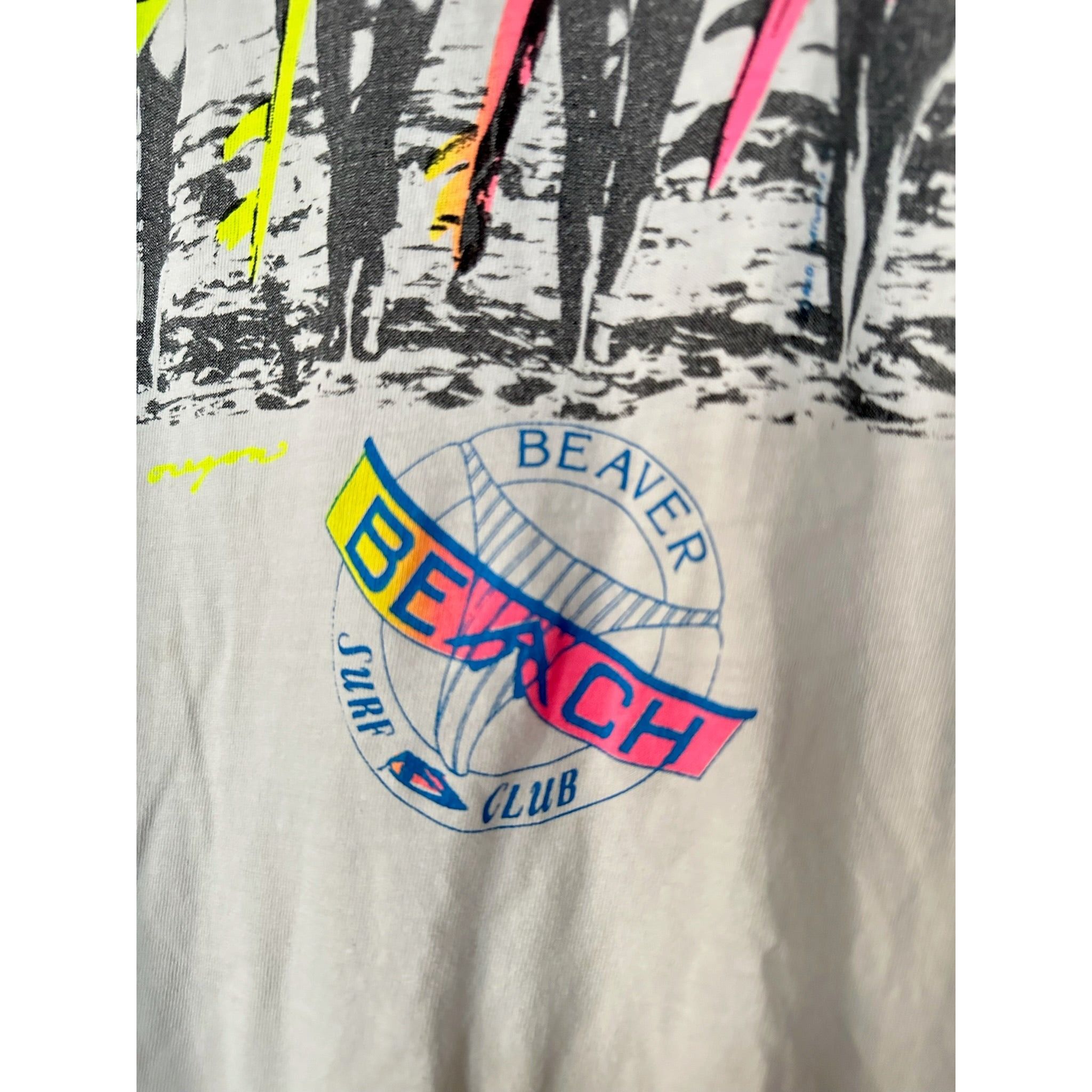 Vintage Beaver Beach Vintage Tee Size US L / EU 52-54 / 3 - 2 Thumbnail