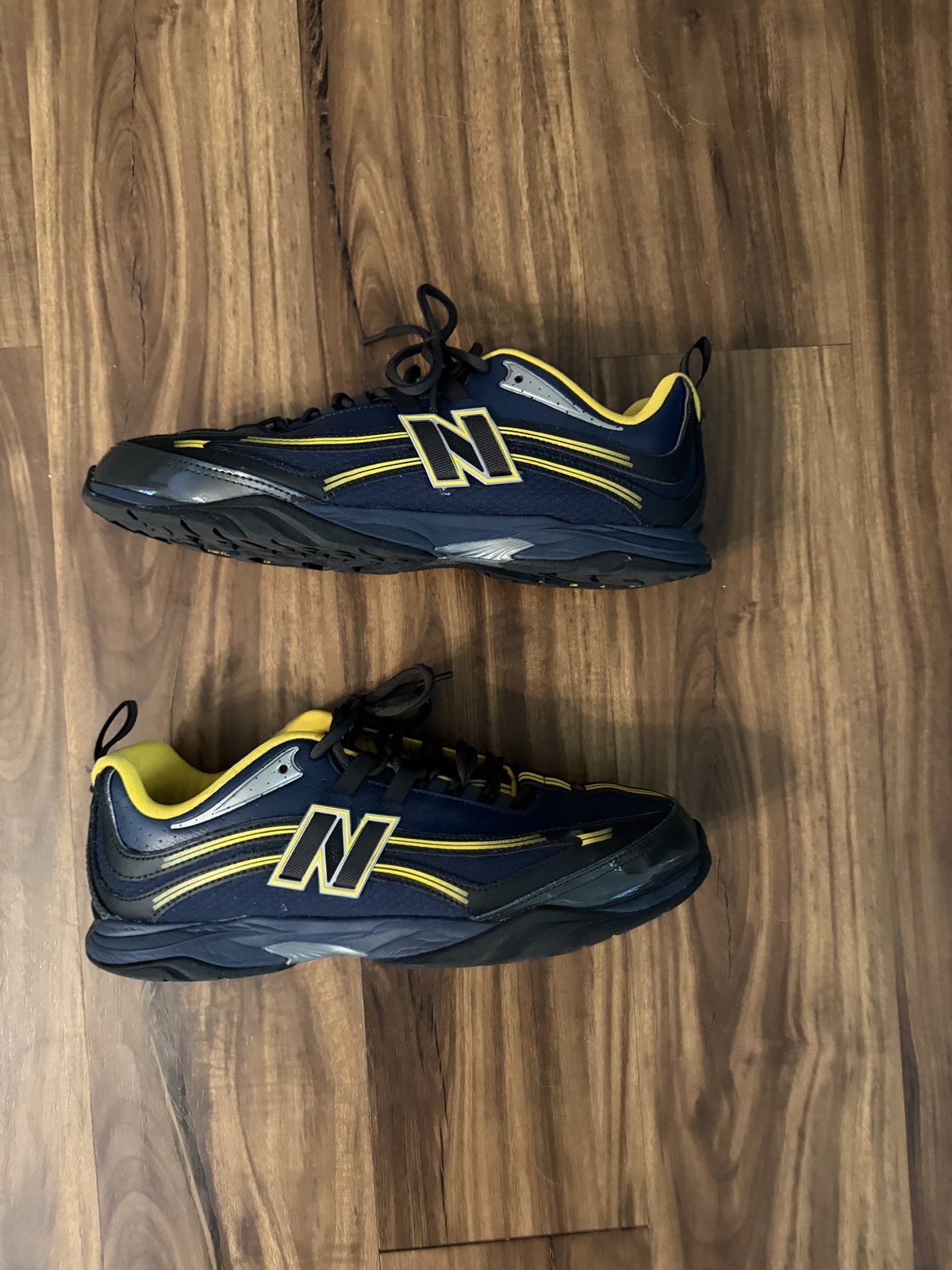 Aime Leon Dore × New Balance New Balance X Aime Loen Dore RC56 Navy Yellow Size US 11.5 / EU 44-45 - 2 Thumbnail
