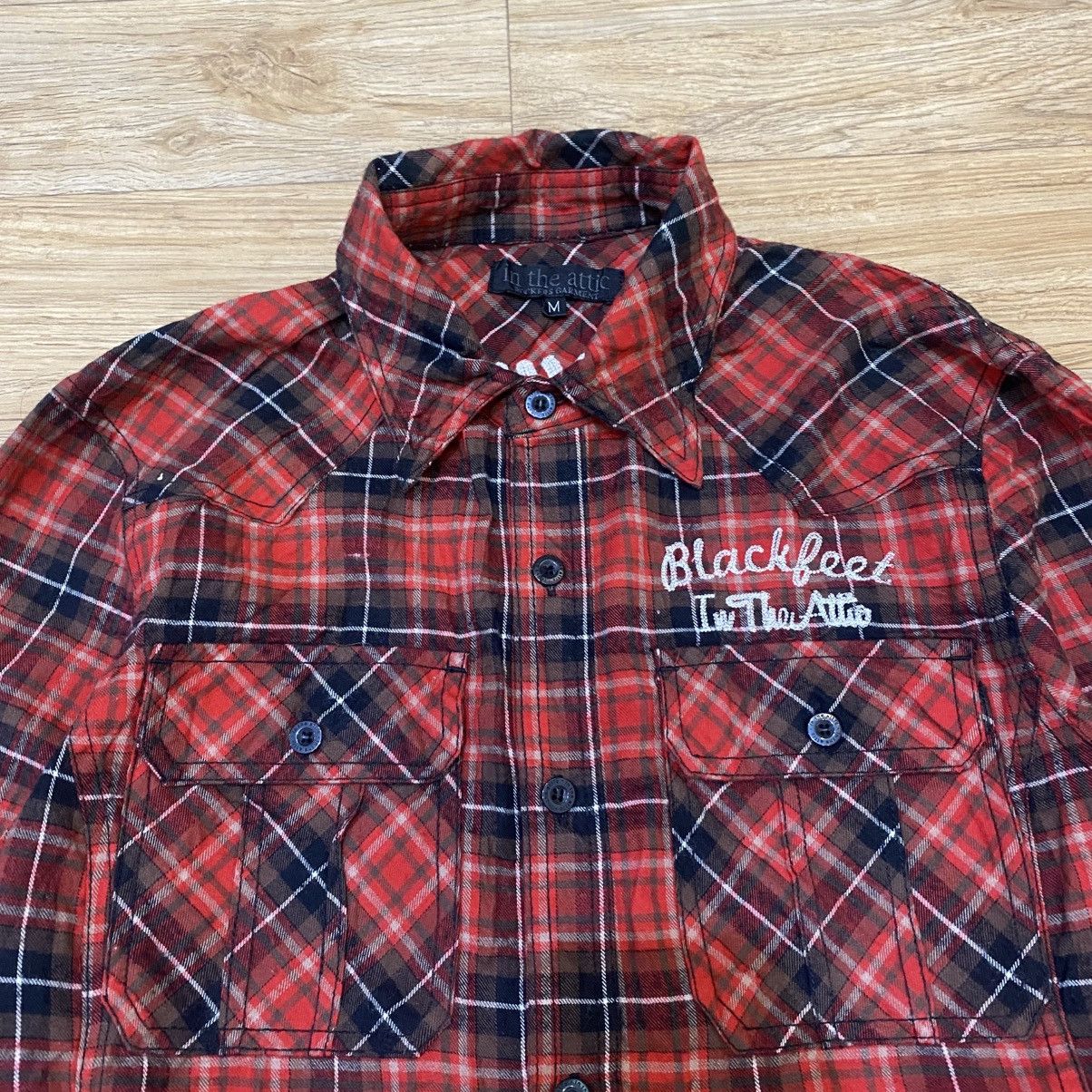 In The Attic In The Attic Swallow Pride Flammablity Pride Button Up Shirt Size US M / EU 48-50 / 2 - 3 Thumbnail