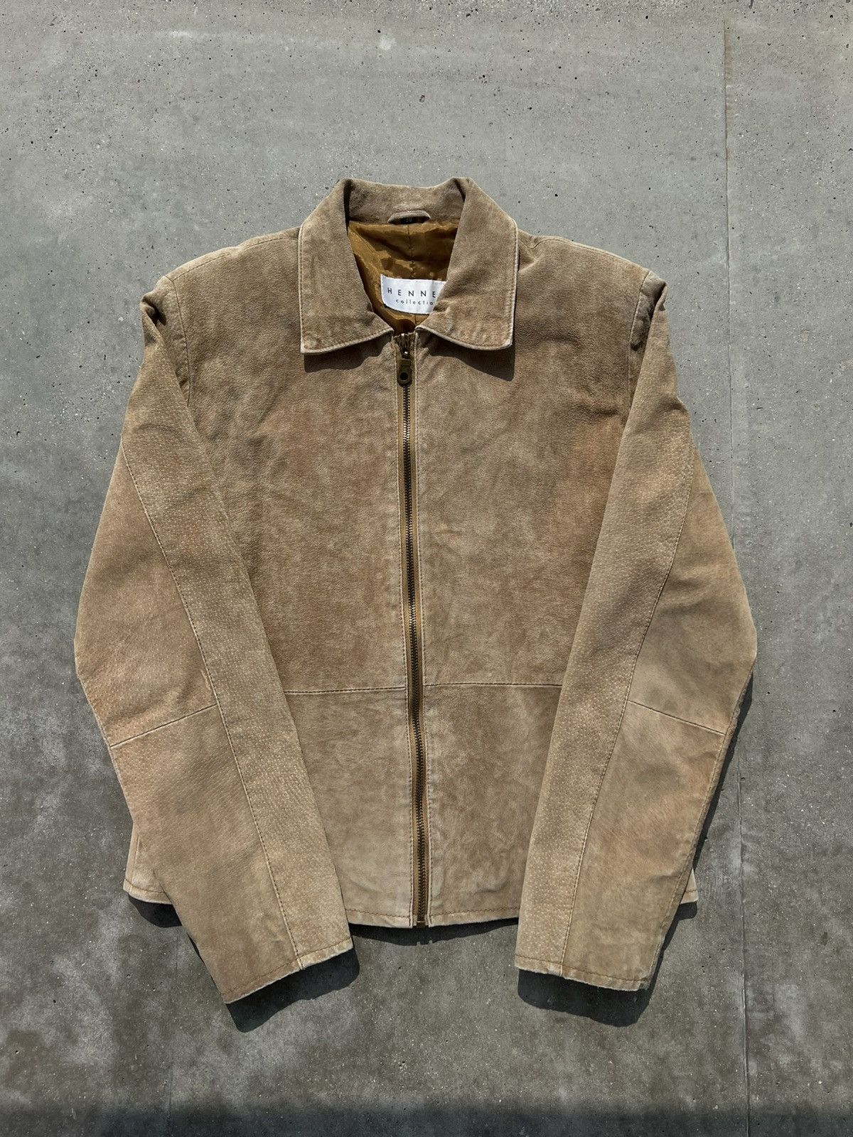 Japanese Brand × Vintage Vintage suede leather jacket cowboy boho Size M / US 6-8 / IT 42-44 - 1 Thumbnail