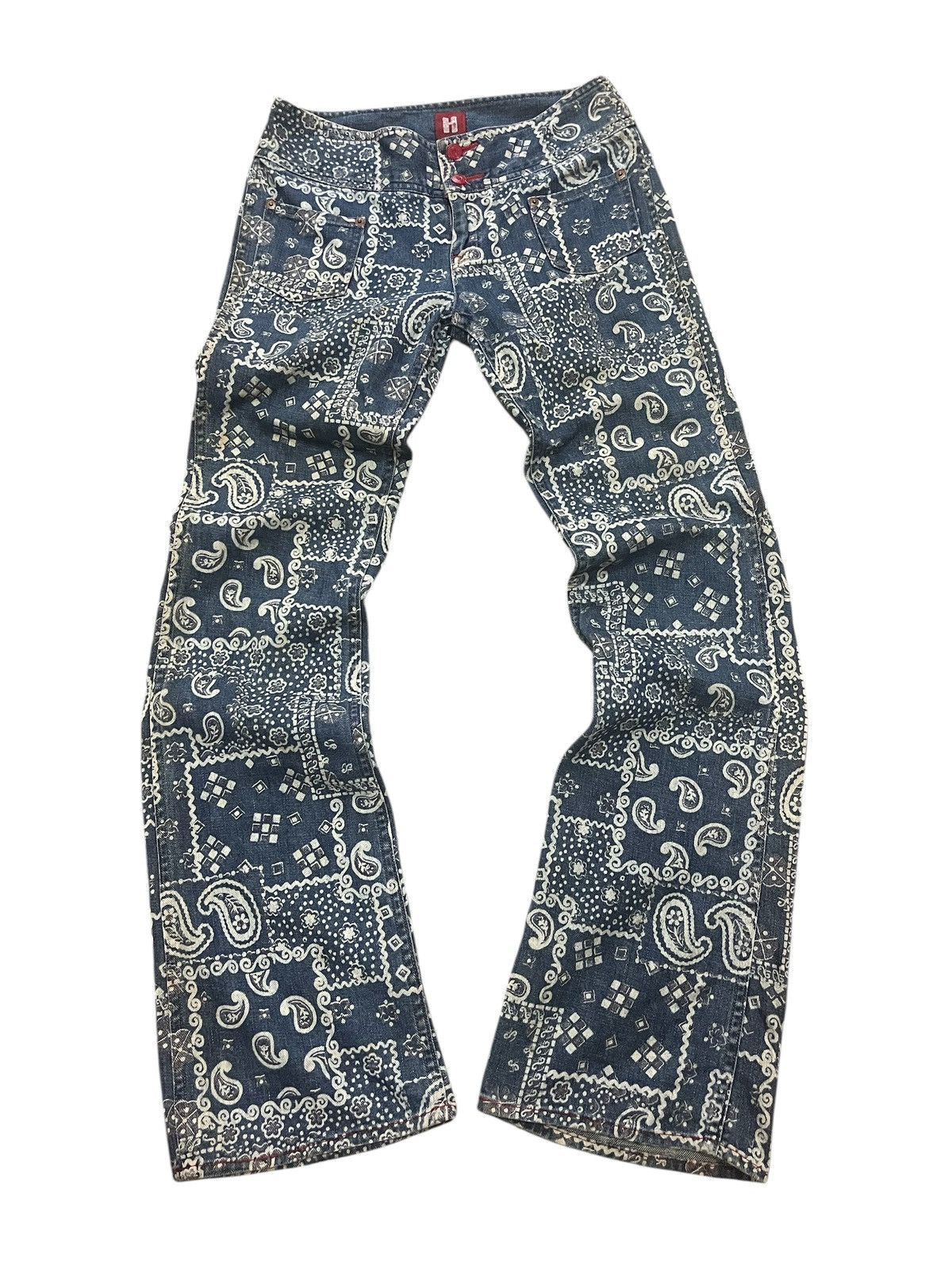 Hysteric Glamour Vintage 90s parsley patchwork printed Size 30" / US 8 / IT 44 - 1 Thumbnail
