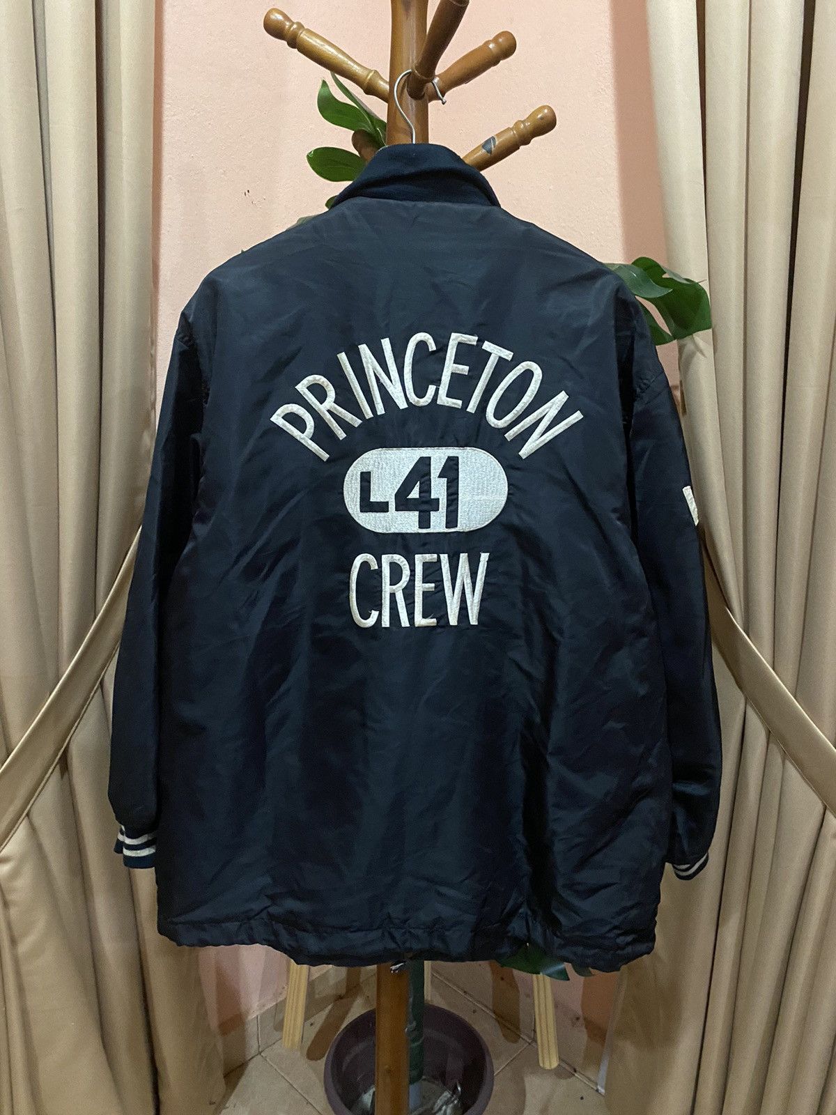 Vintage VINTAGE L41 PRICETON HIP HOP NYLON JACKET Size US XL / EU 56 / 4 - 7 Thumbnail