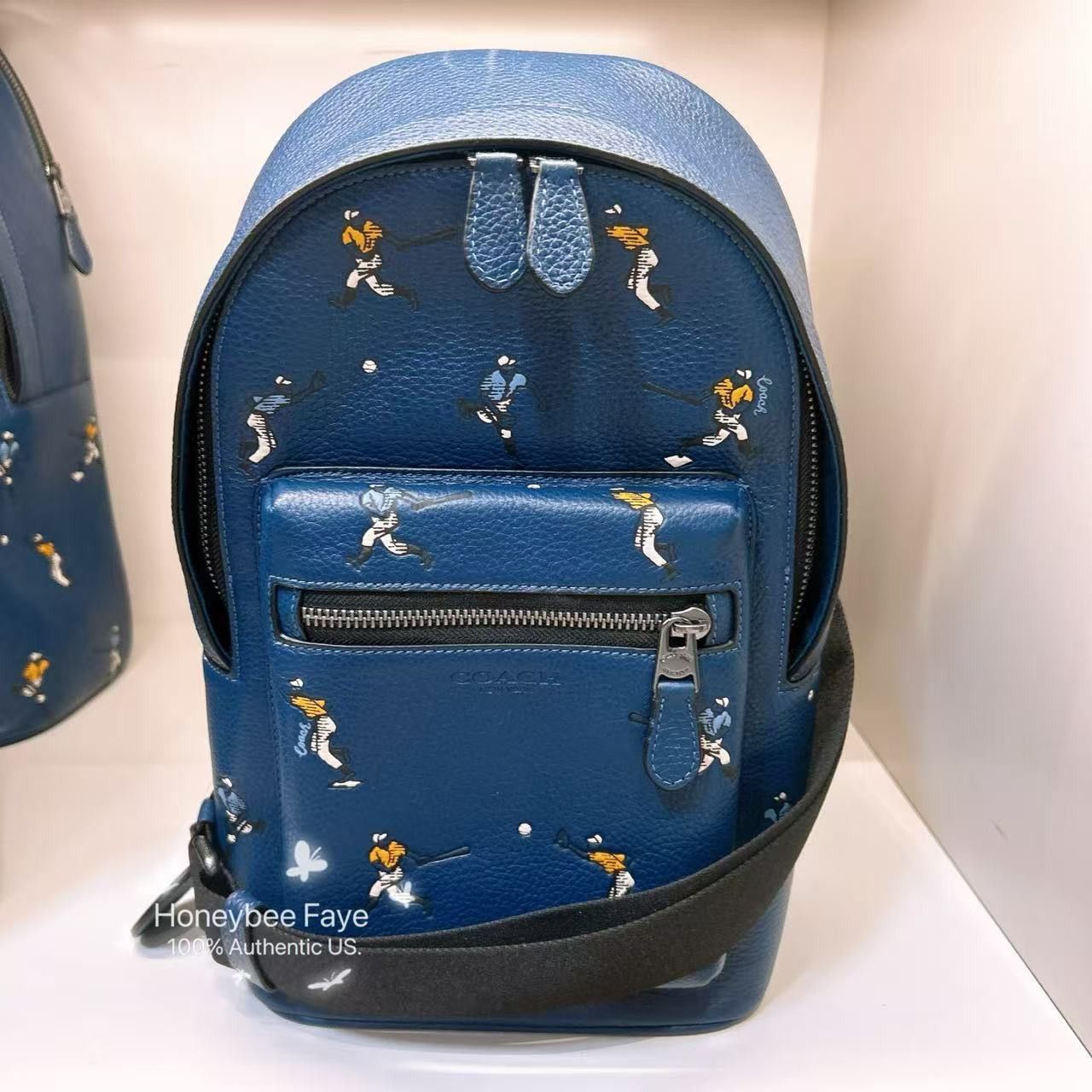 Coach West Pack With Baseball Print CAX48 Size ONE SIZE - 1 Thumbnail