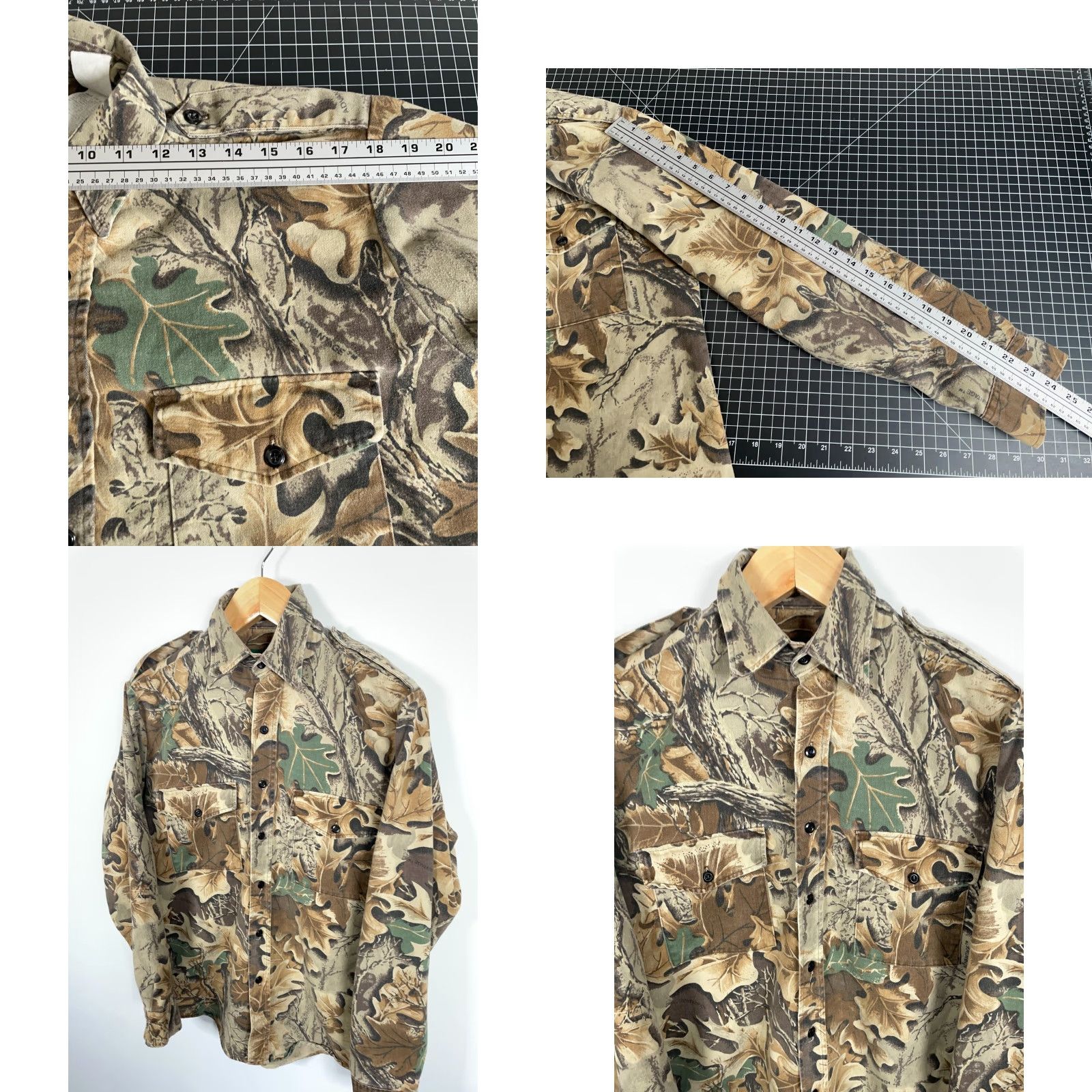 Vintage VINTAGE Gander Mountain Camouflage Flannel Shirt Men’s Medium Brown Camouflage USA Made Size US M / EU 48-50 / 2 - 8 Thumbnail