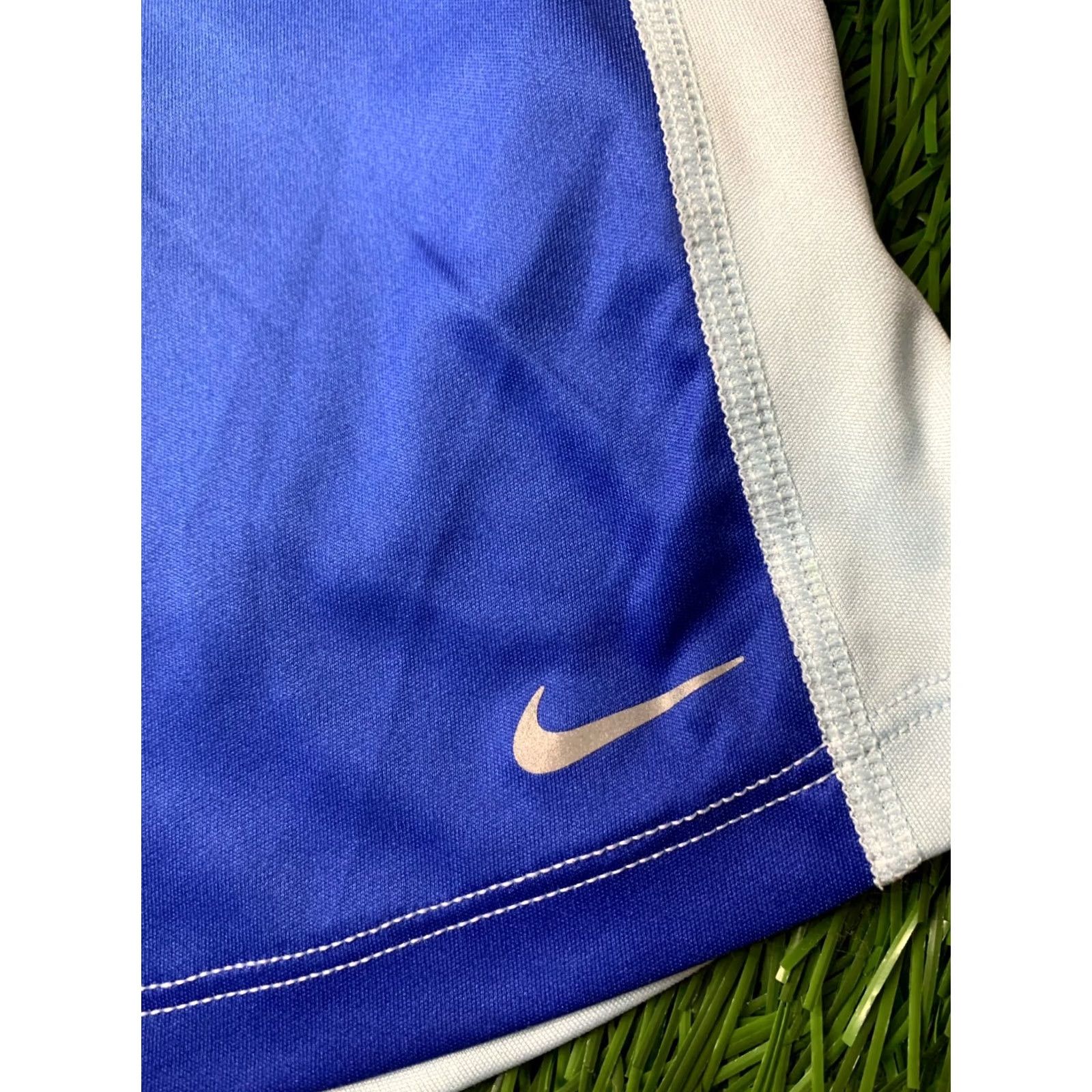 Nike NIKE RUN RUNNING DRI-FIT ORIGINAL WOMENS TRAINING SHIRT JERSEY TEE SIZE S BLUE Reflective Logos Training 90s Run Womens Size S / US 4 / IT 40 - 5 Thumbnail