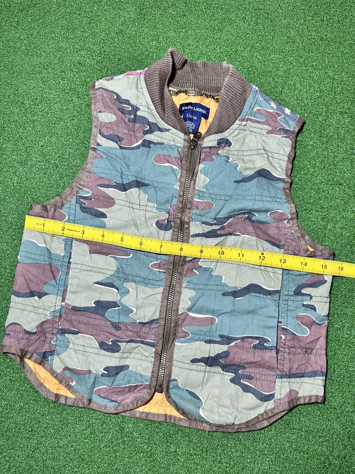 Denim & Supply Ralph Lauren Youth L12 14 Camo ralph lauren bomber vest Size US L / EU 52-54 / 3 - 4 Thumbnail